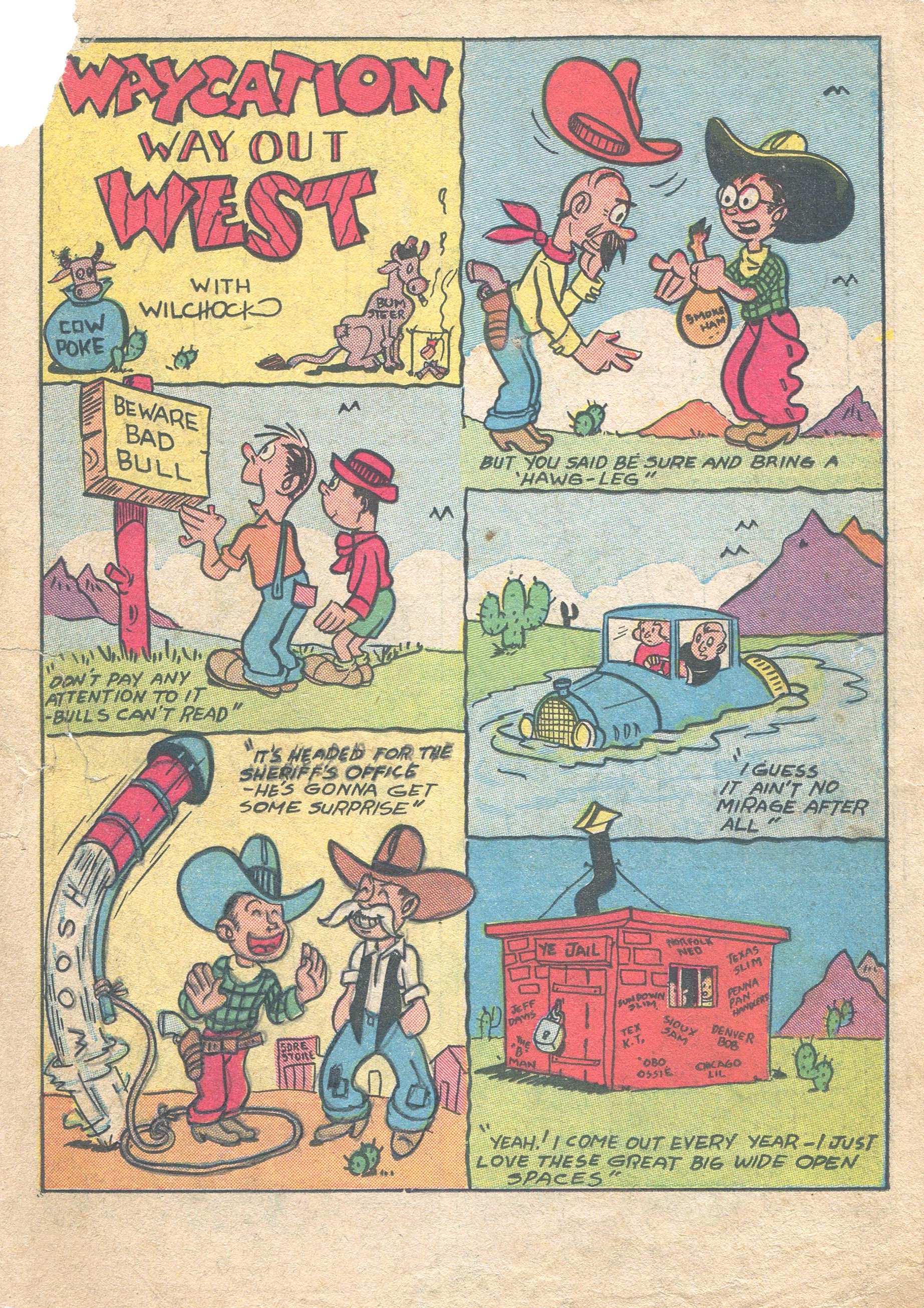 Read online Star Ranger Funnies comic -  Issue #204 - 2