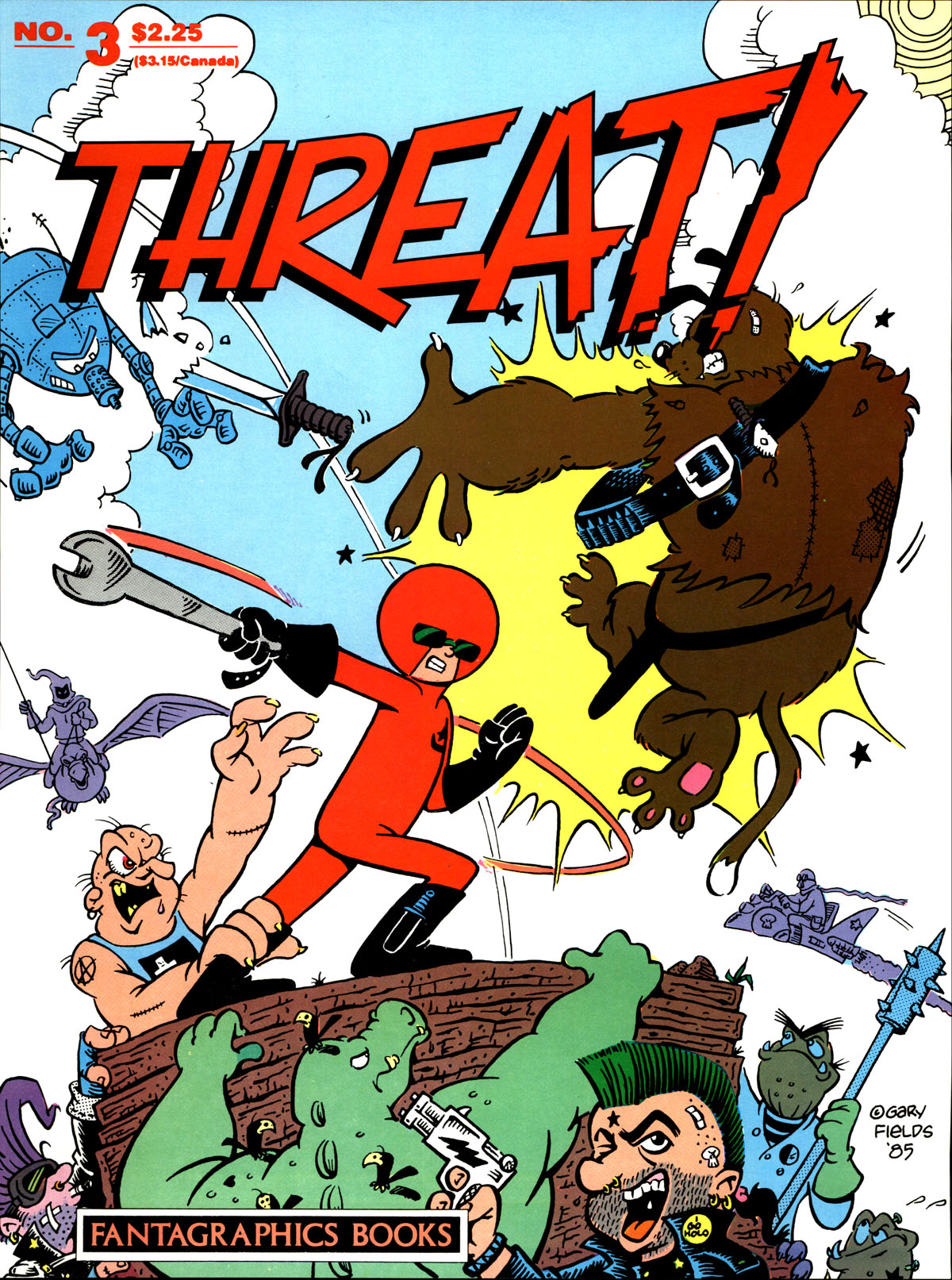 Read online Threat comic -  Issue #3 - 1