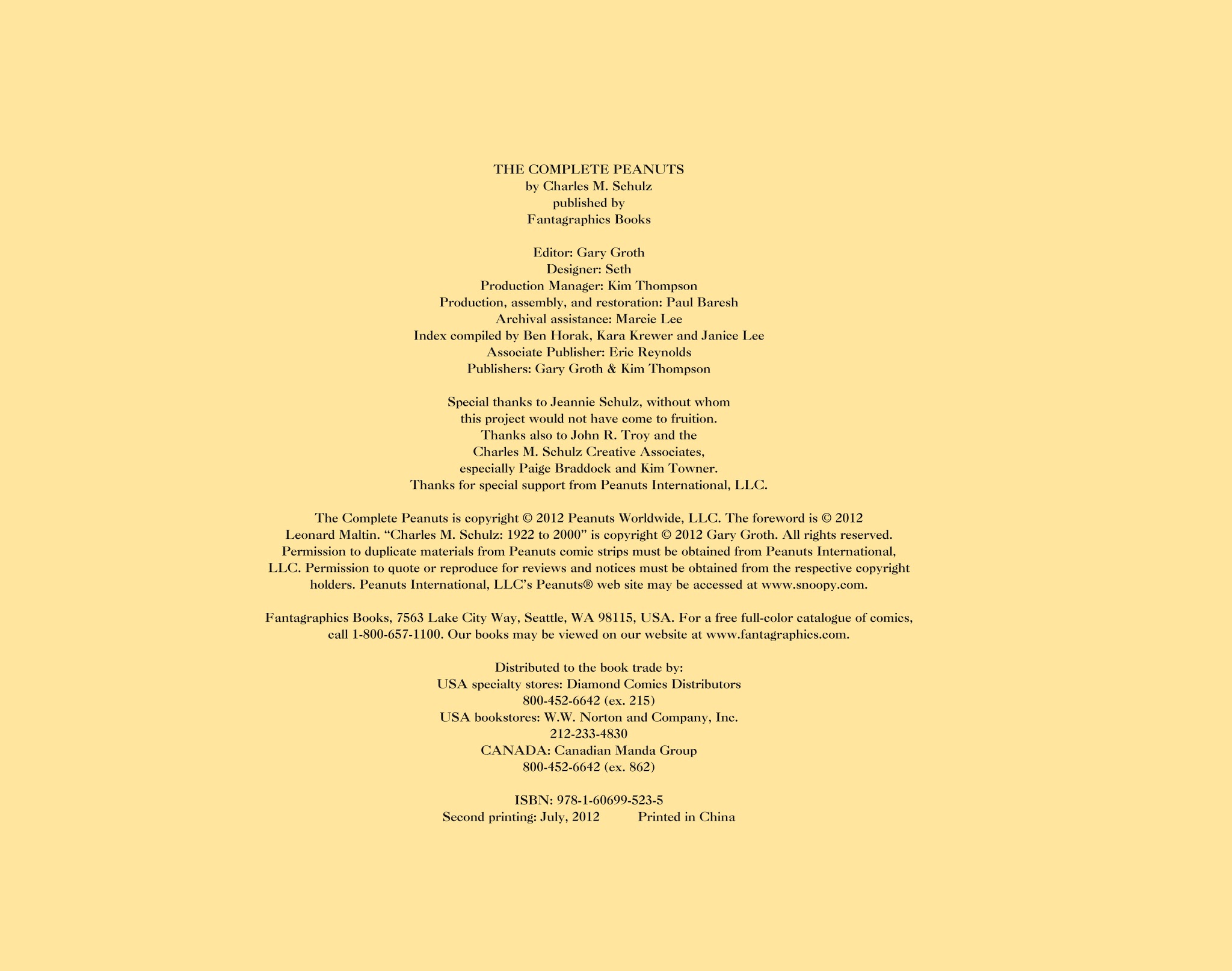 Read online The Complete Peanuts comic -  Issue # TPB 17 - 6