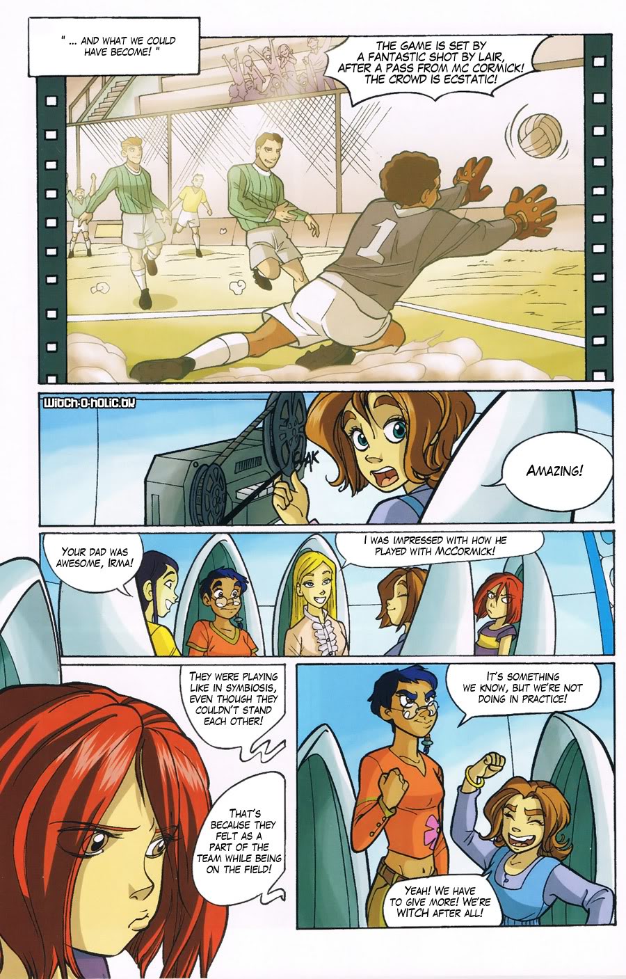 Read online W.i.t.c.h. comic -  Issue #111 - 24