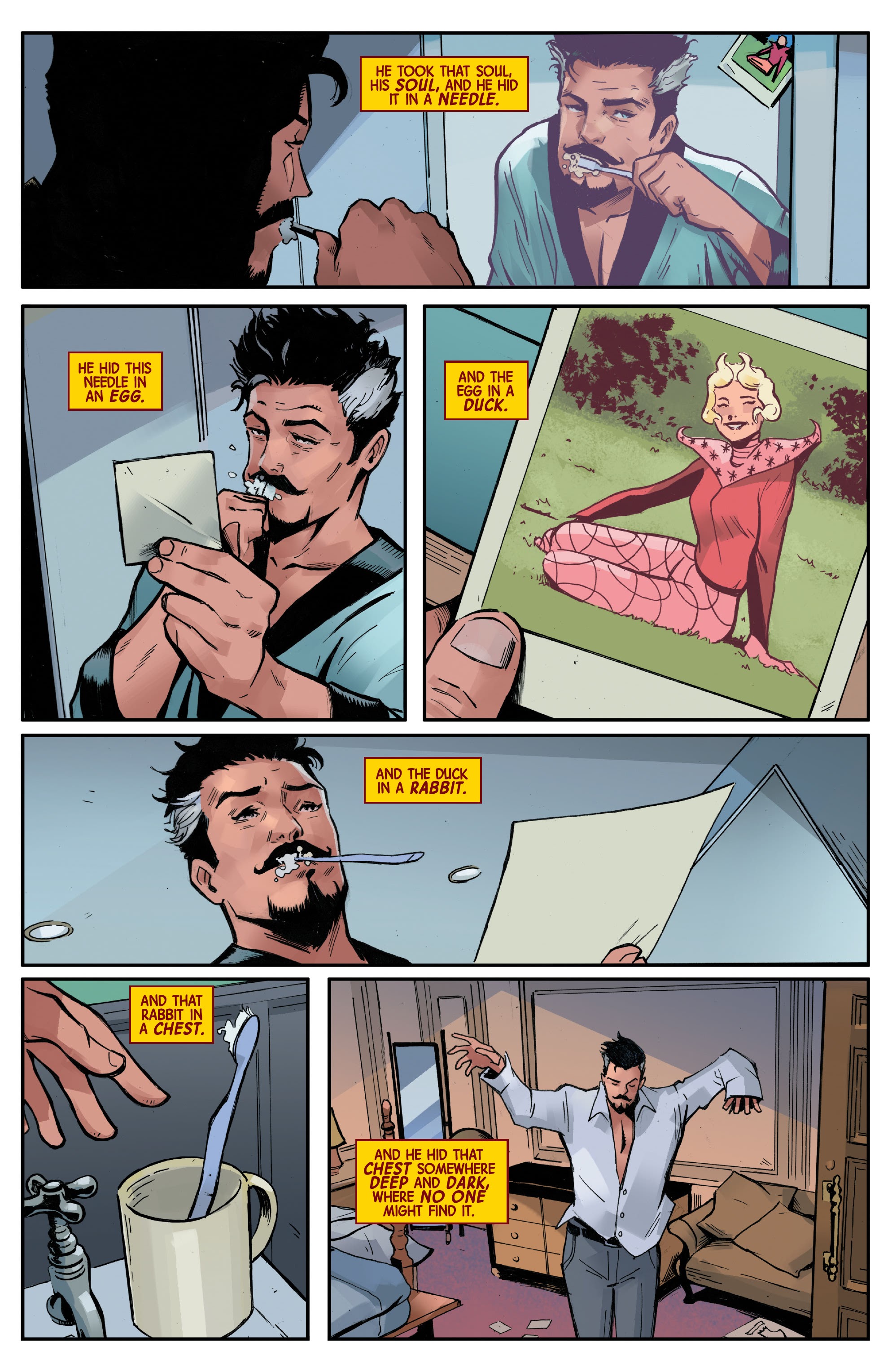Read online Death of Doctor Strange comic -  Issue #1 - 6