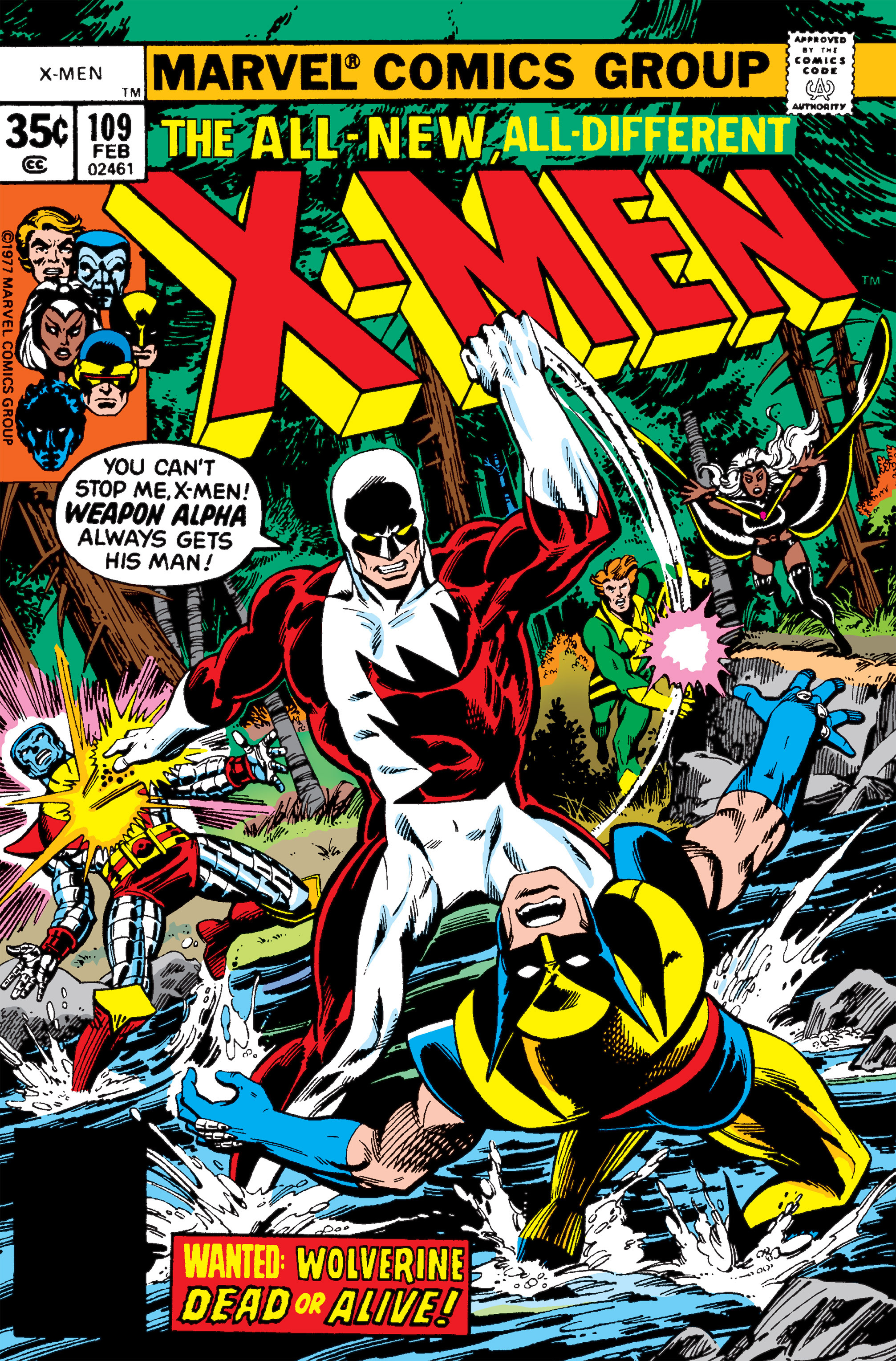 Read online Uncanny X-Men (1963) comic -  Issue #109 - 1