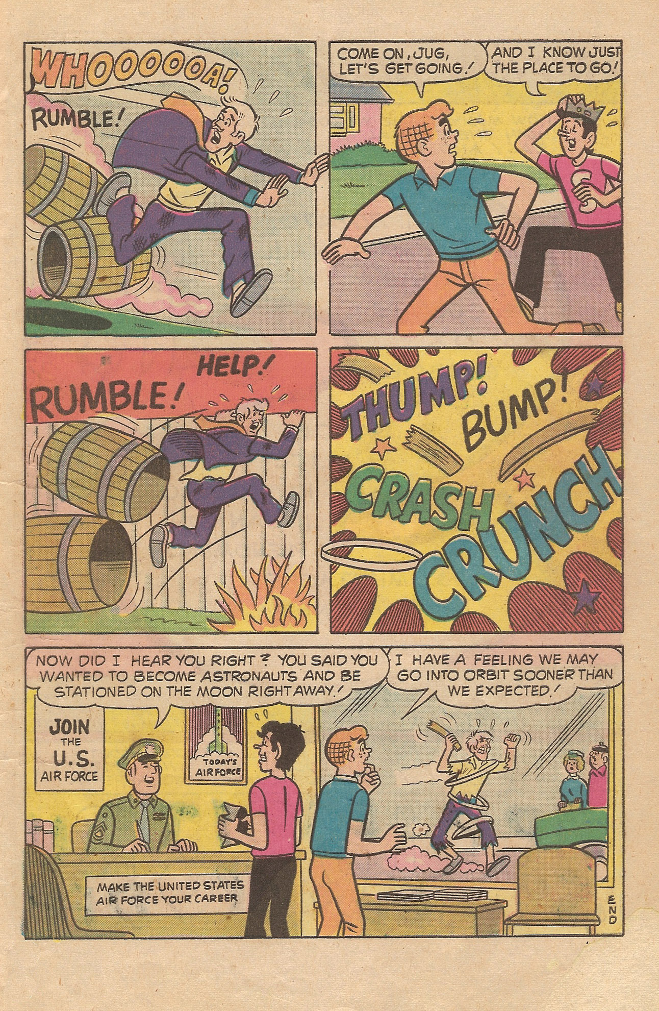Read online Pep Comics comic -  Issue #306 - 7