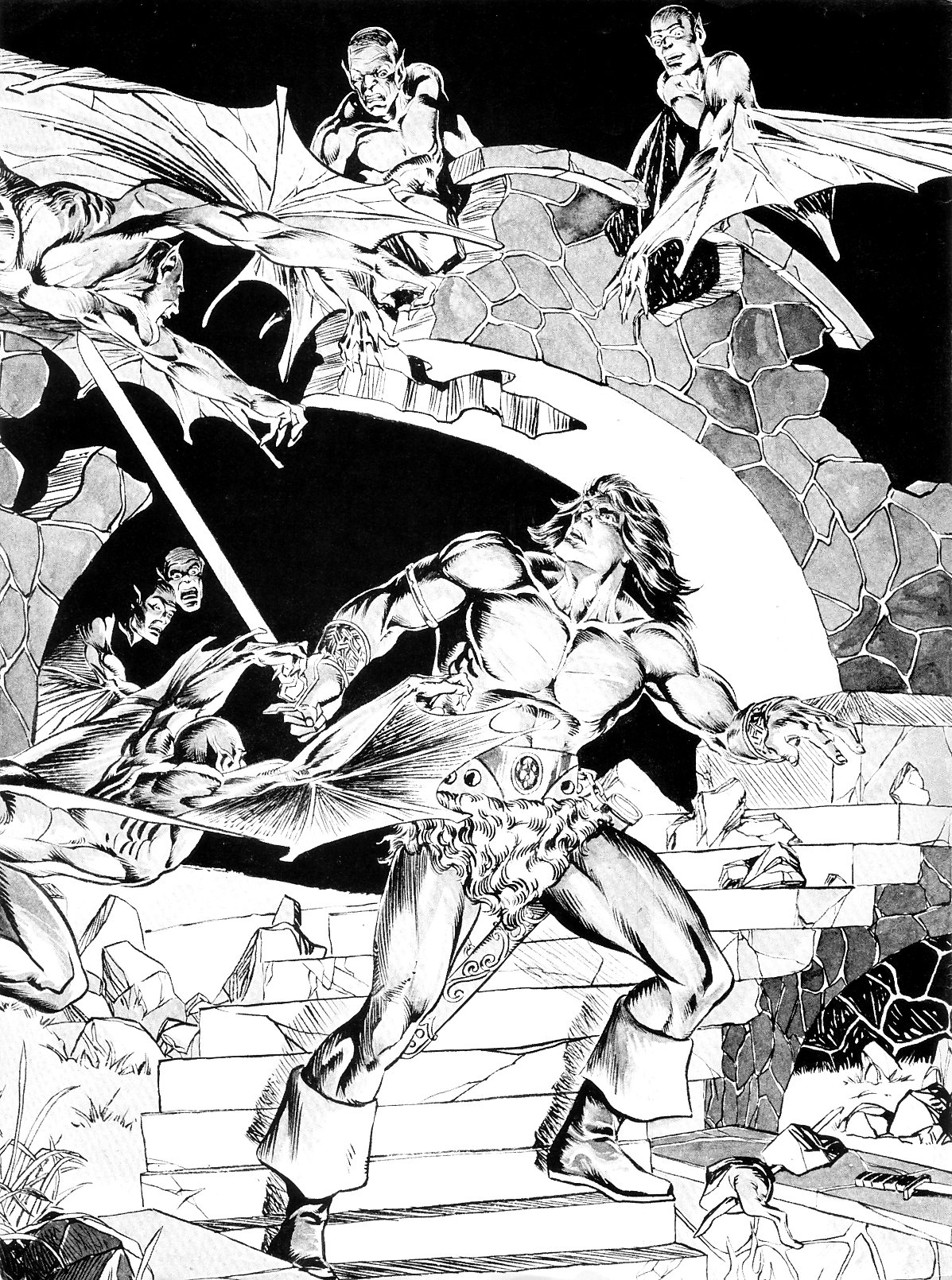 Read online The Savage Sword Of Conan comic -  Issue #31 - 2