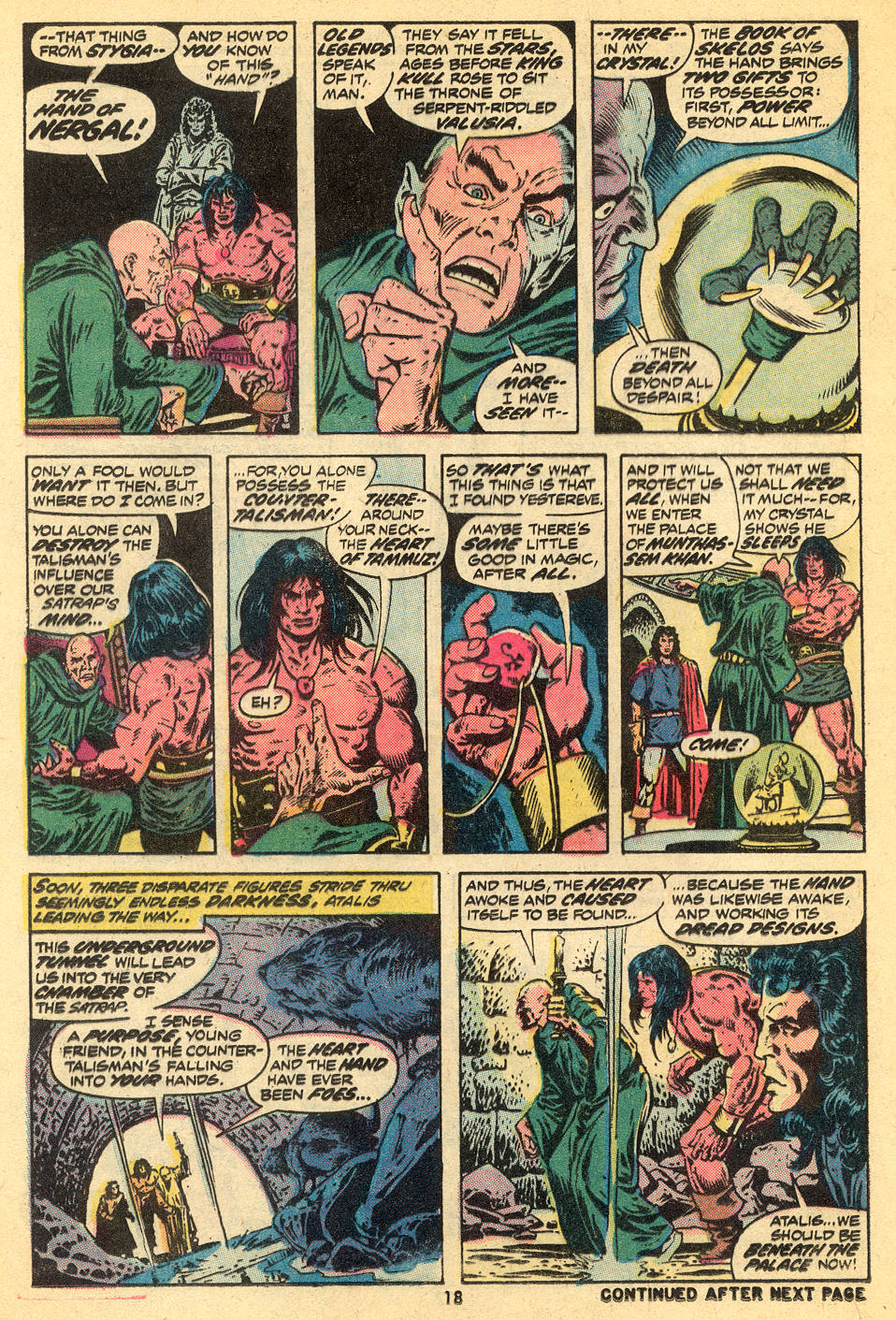 Read online Conan the Barbarian (1970) comic -  Issue #30 - 14