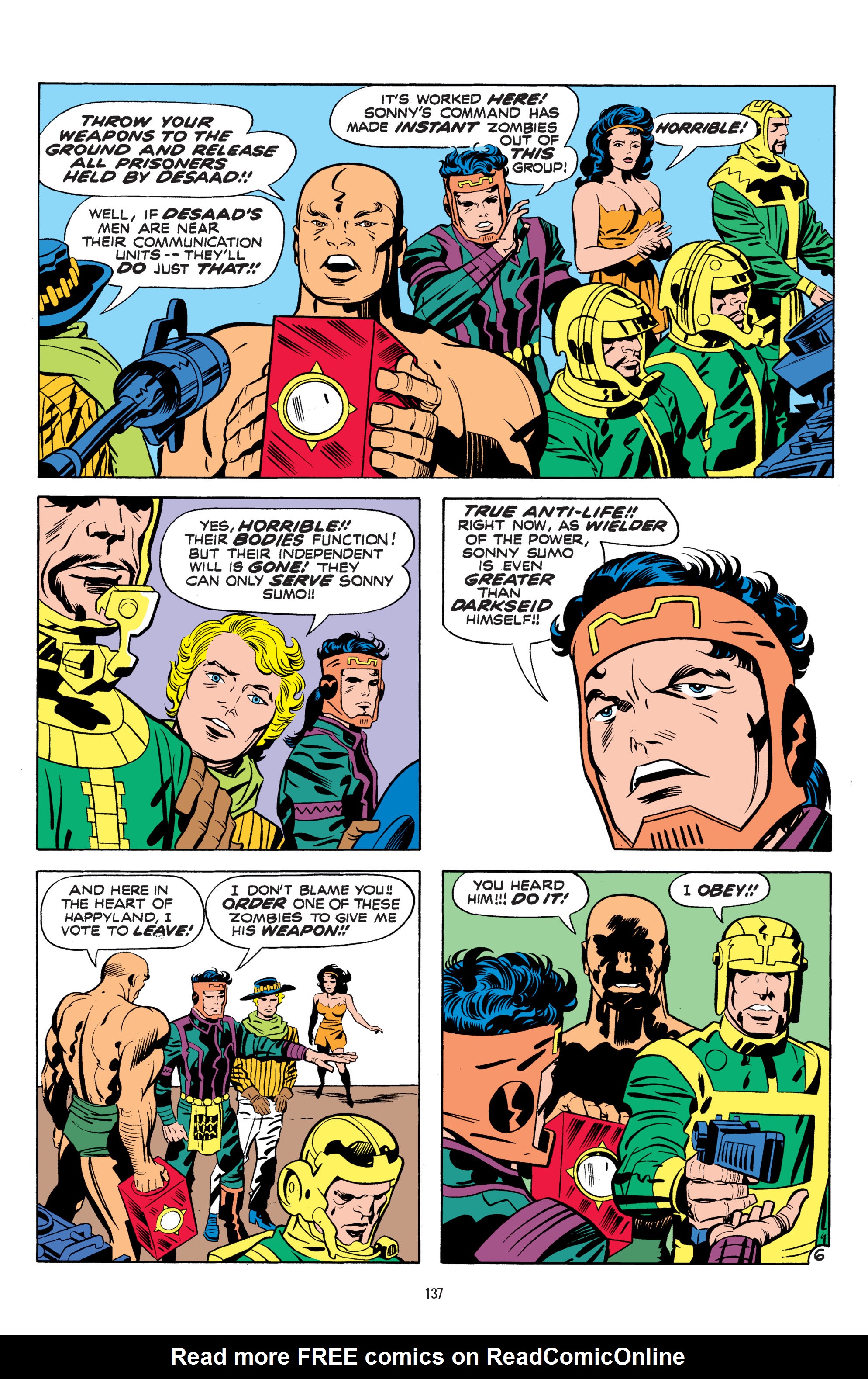 Read online The Forever People comic -  Issue # _TPB  by Jack Kirby (Part 2) - 34