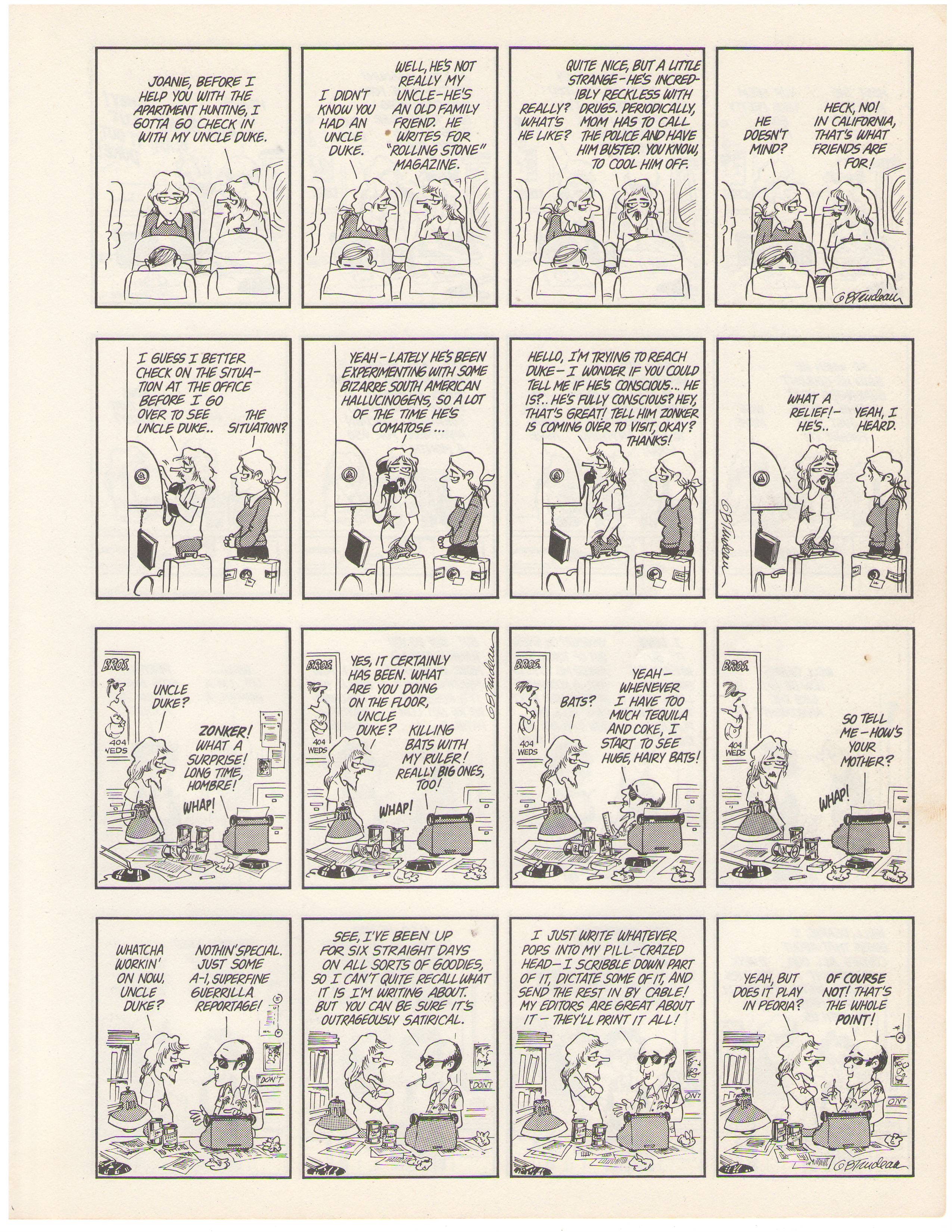 Read online The Doonesbury Chronicles comic -  Issue # TPB (Part 2) - 80