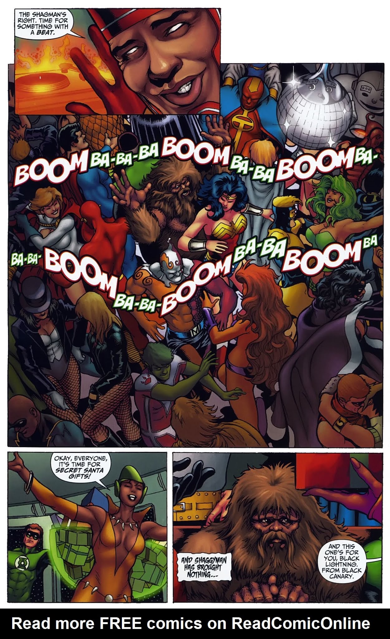 Read online DCU Holiday Special (2009) comic -  Issue # Full - 59