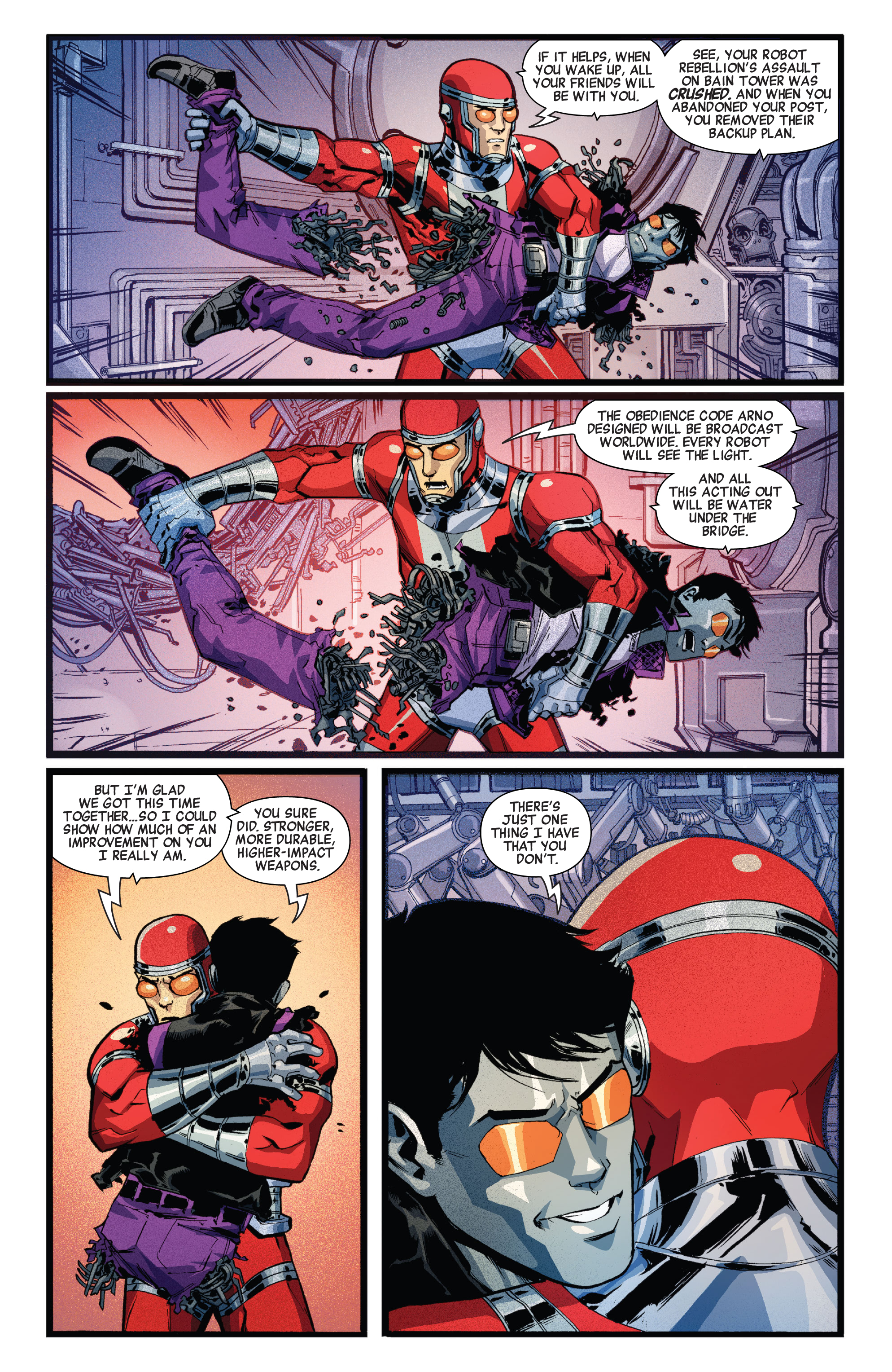 Read online 2020 Machine Man comic -  Issue #2 - 16