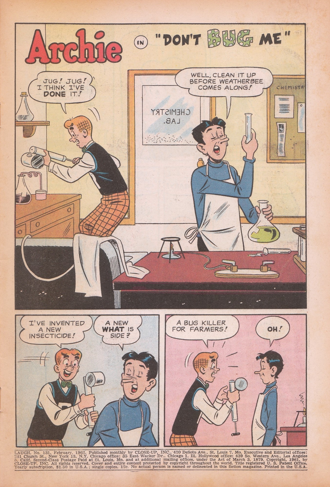 Read online Laugh (Comics) comic -  Issue #131 - 3
