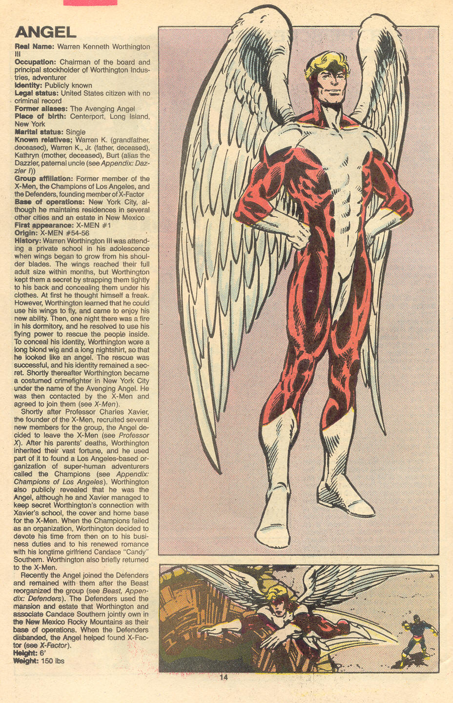Read online The Official Handbook of the Marvel Universe Deluxe Edition comic -  Issue #1 - 16