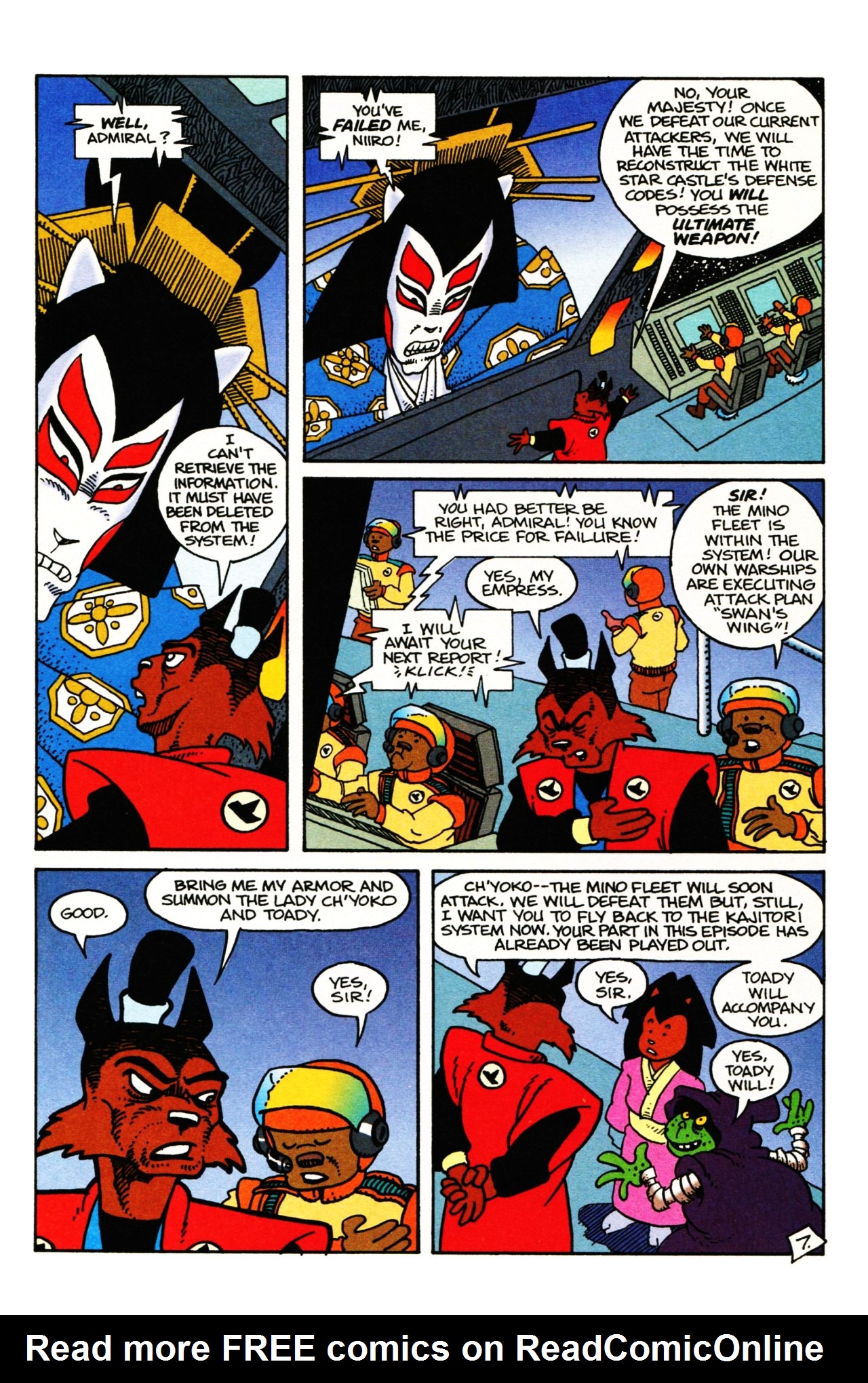 Read online Space Usagi Volume 2 comic -  Issue #3 - 9