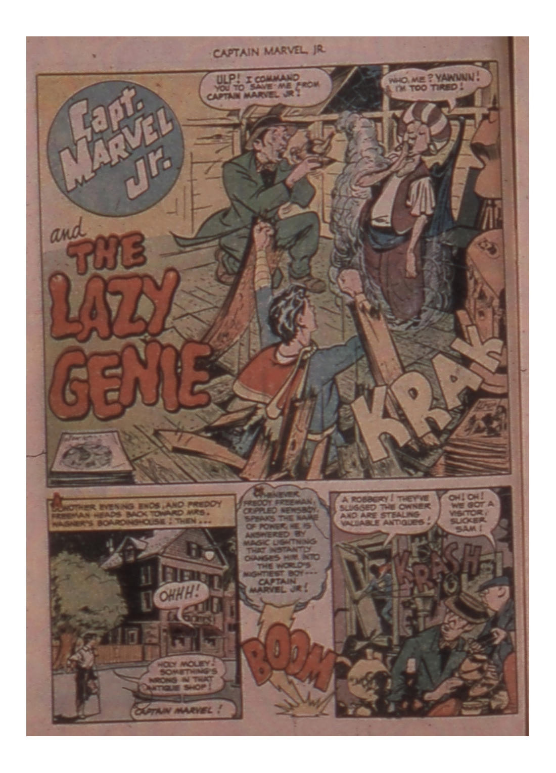 Read online Captain Marvel, Jr. comic -  Issue #118 - 10