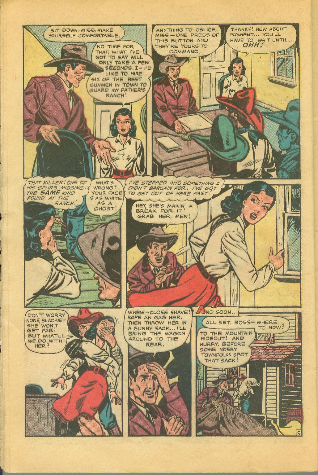 Read online Cowgirl Romances (1950) comic -  Issue #2 - 11