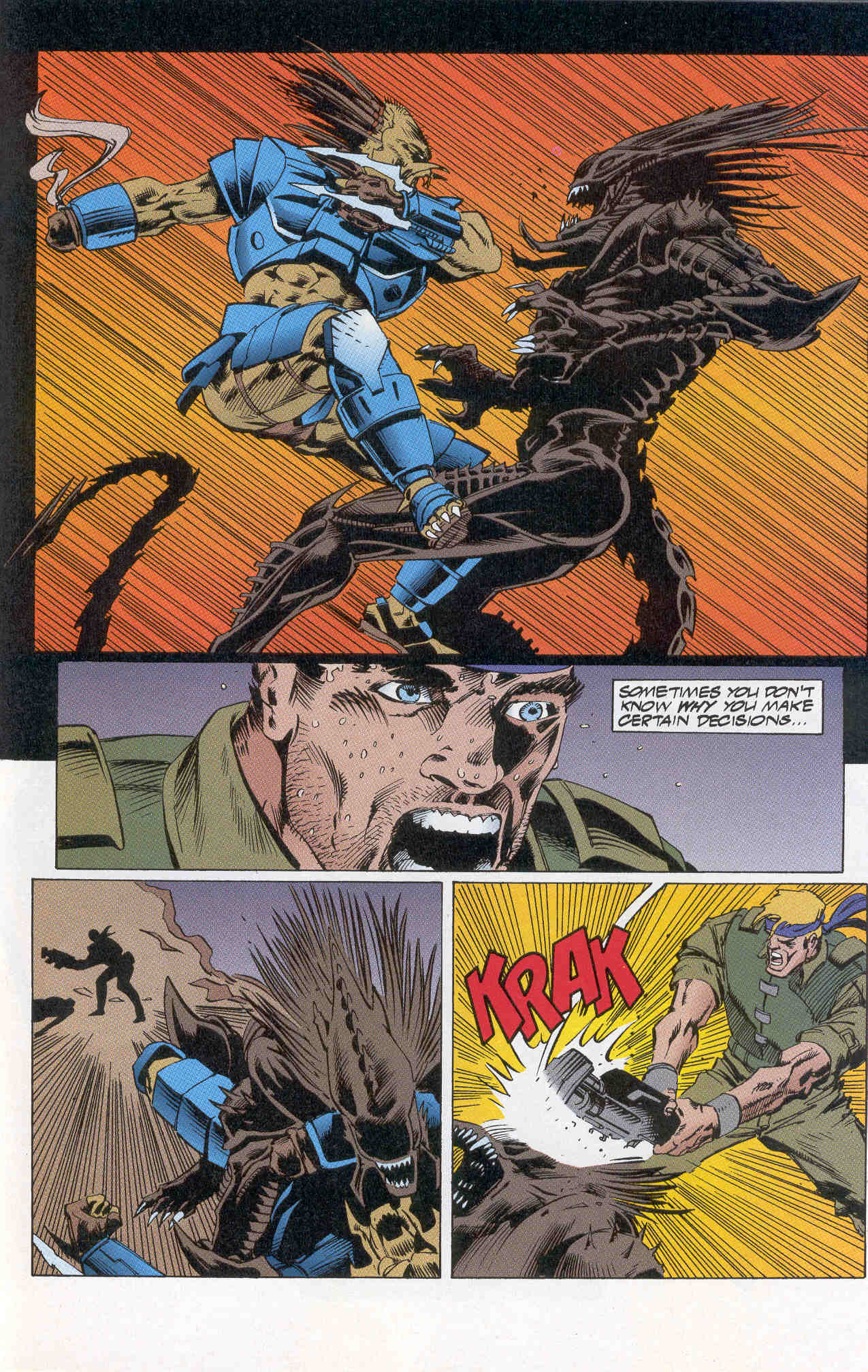 Read online Aliens vs. Predator: Duel comic -  Issue #2 - 25