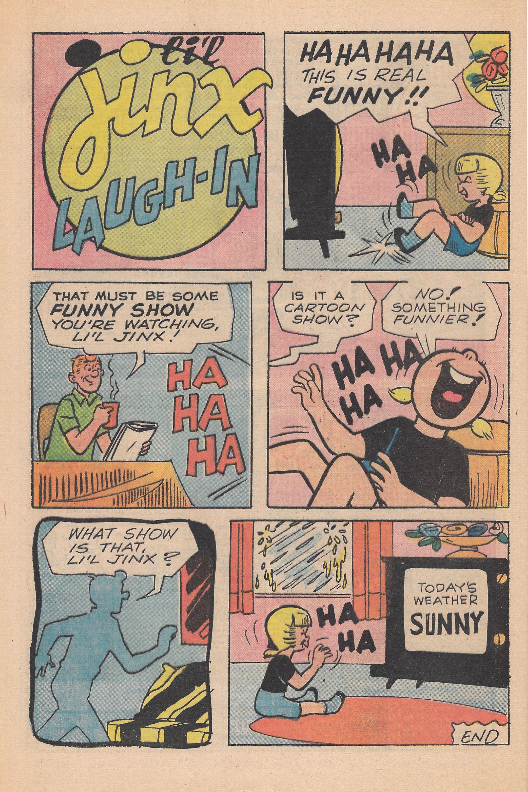 Read online Archie's TV Laugh-Out comic -  Issue #13 - 20
