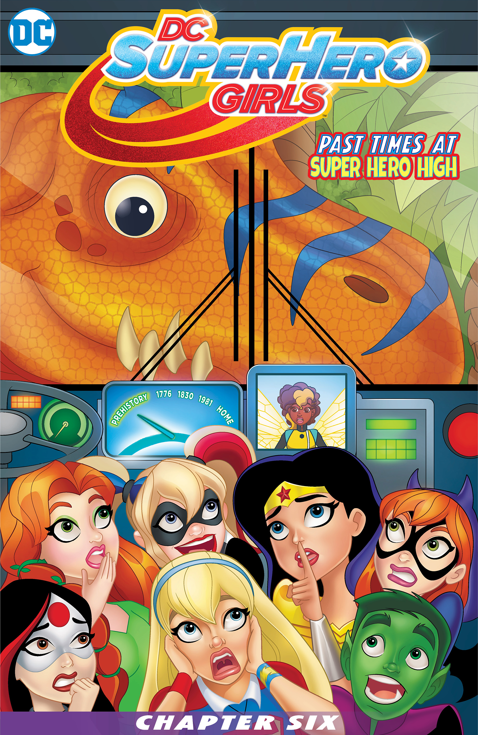 Read online DC Super Hero Girls: Past Times at Super Hero High comic -  Issue #6 - 2