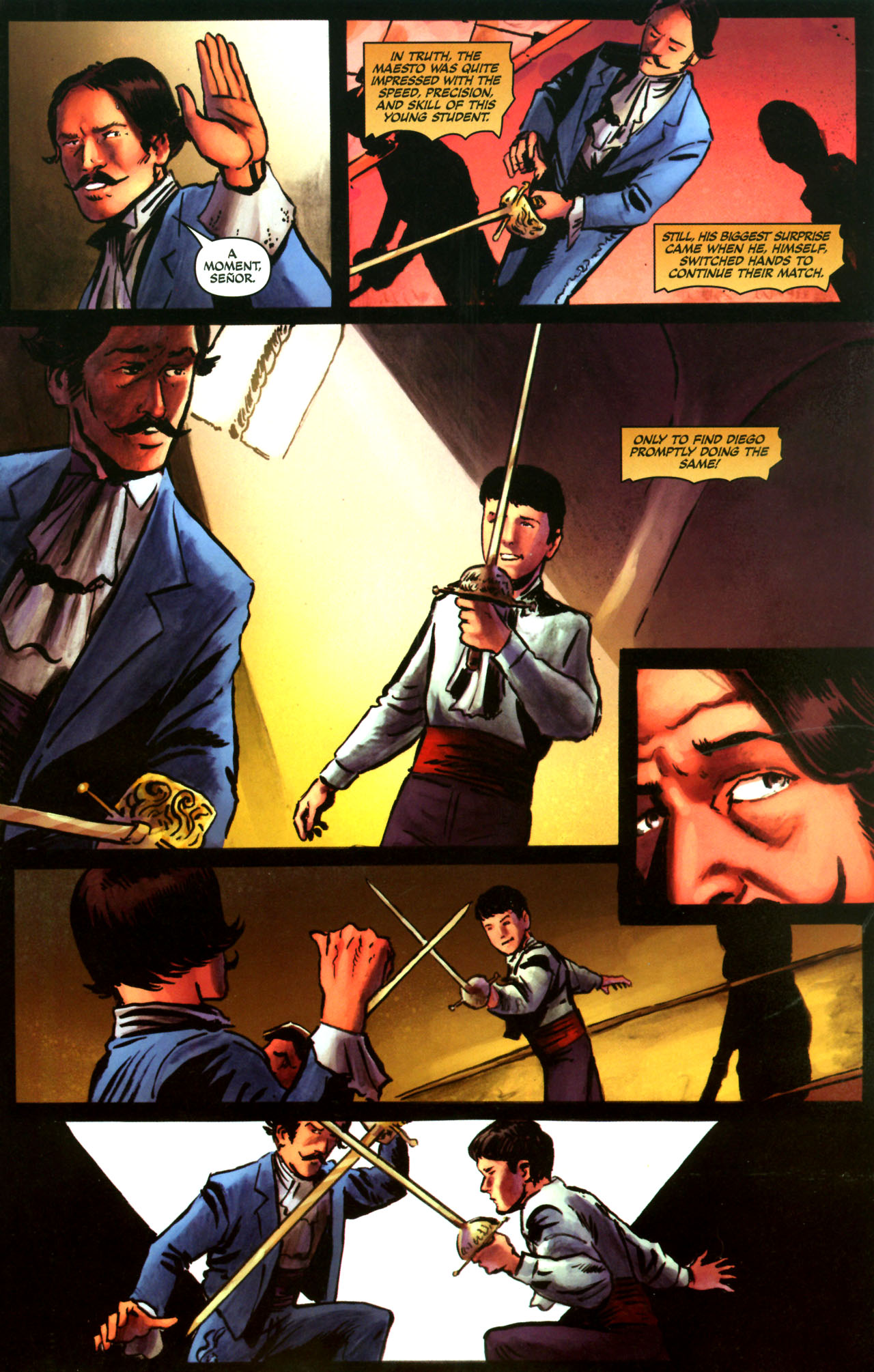 Read online Zorro (2008) comic -  Issue #3 - 17