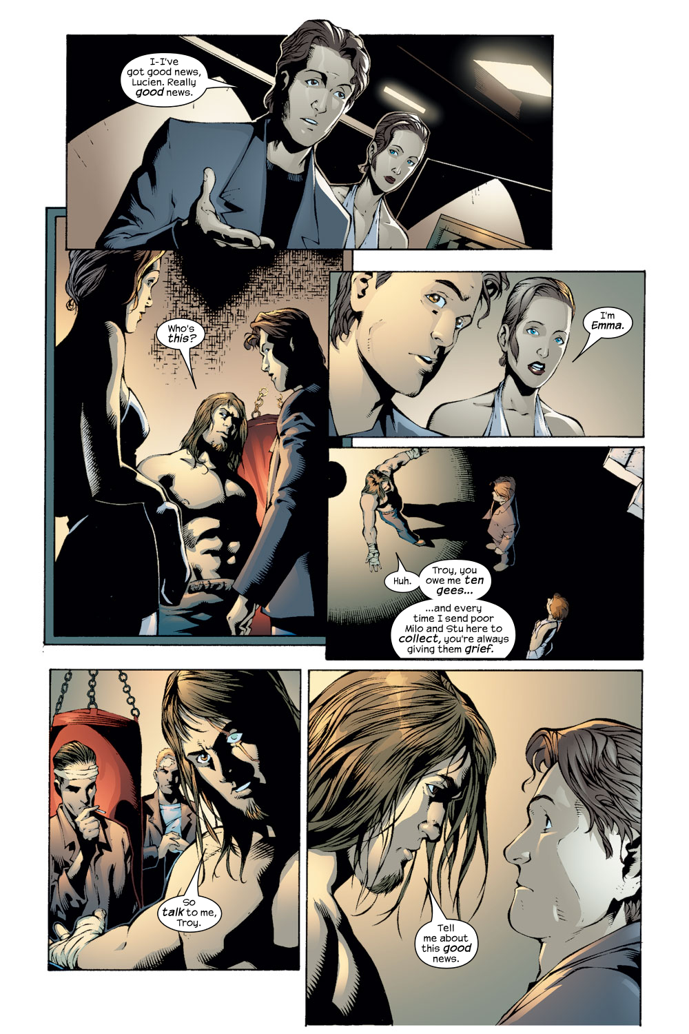 Read online Emma Frost comic -  Issue #9 - 9