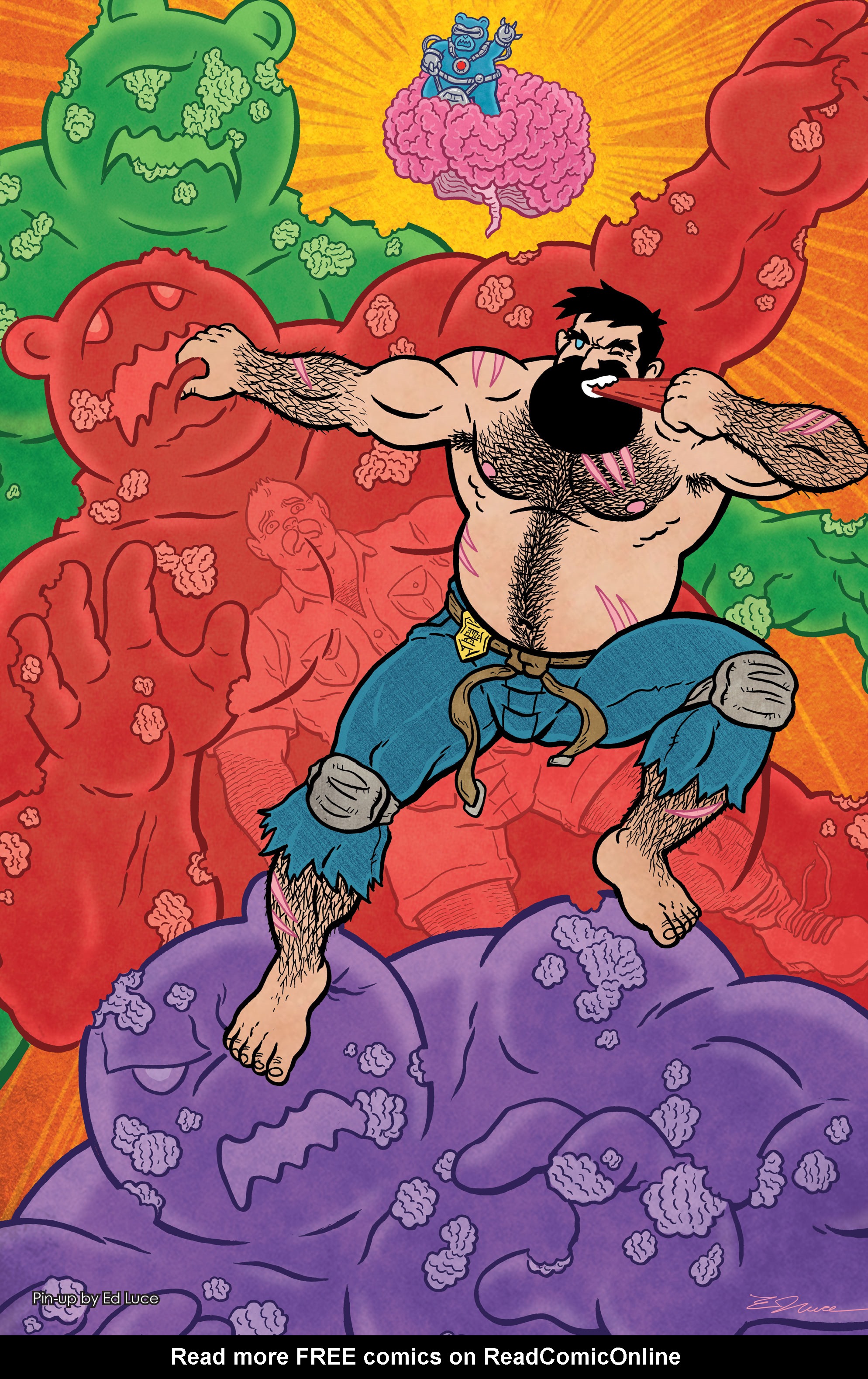 Read online Shirtless Bear-Fighter! 2 comic -  Issue #7 - 44