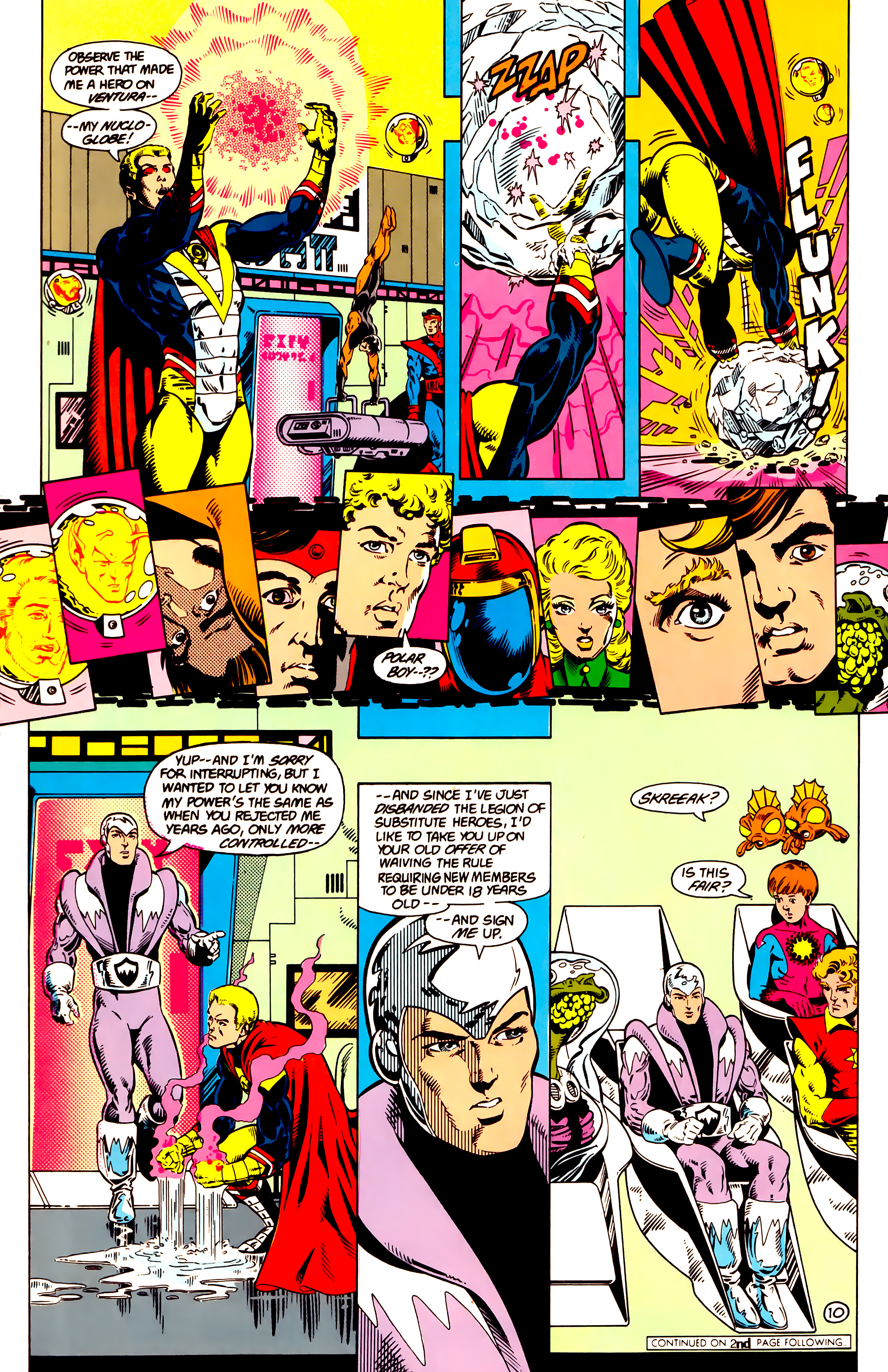 Read online Legion of Super-Heroes (1984) comic -  Issue #14 - 12