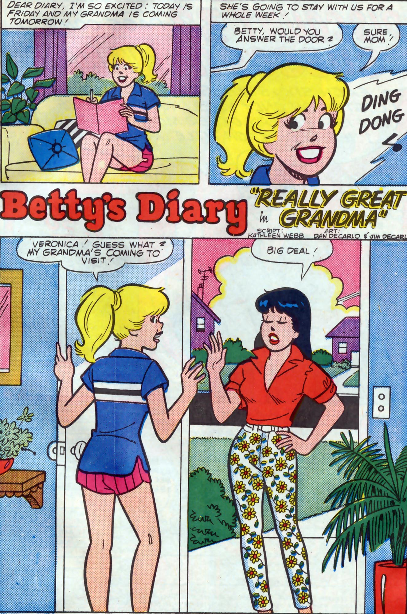 Read online Betty's Diary comic -  Issue #5 - 8