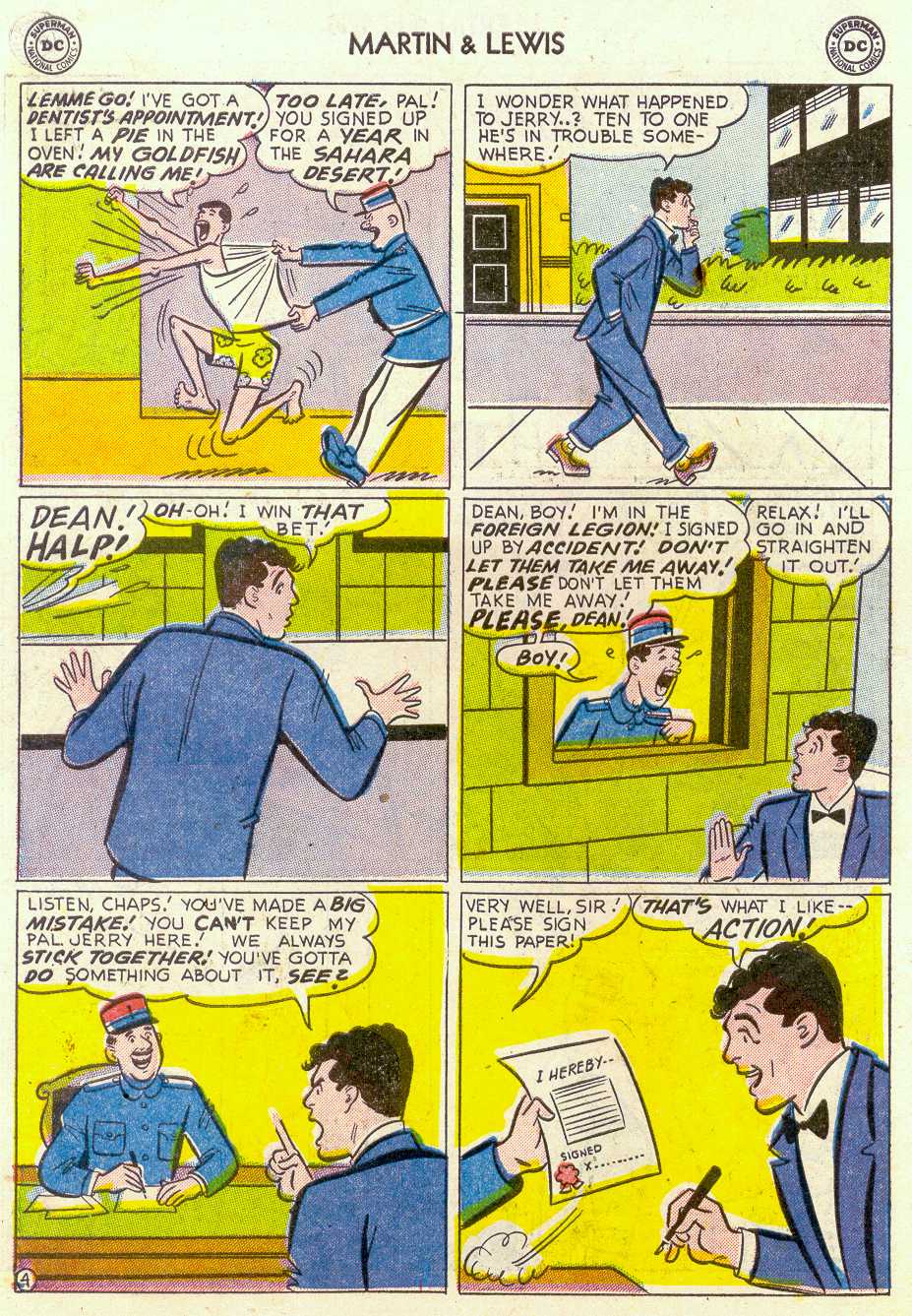 Read online The Adventures of Dean Martin and Jerry Lewis comic -  Issue #20 - 6