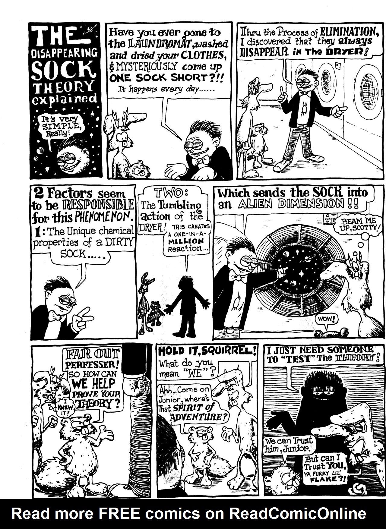 Read online Junior Jackalope comic -  Issue #1 - 5