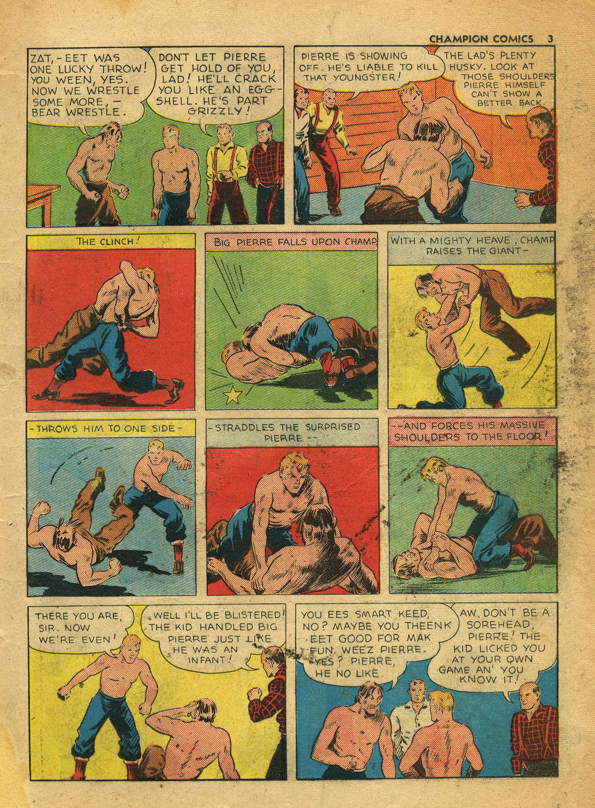 Read online Champion Comics comic -  Issue #7 - 4