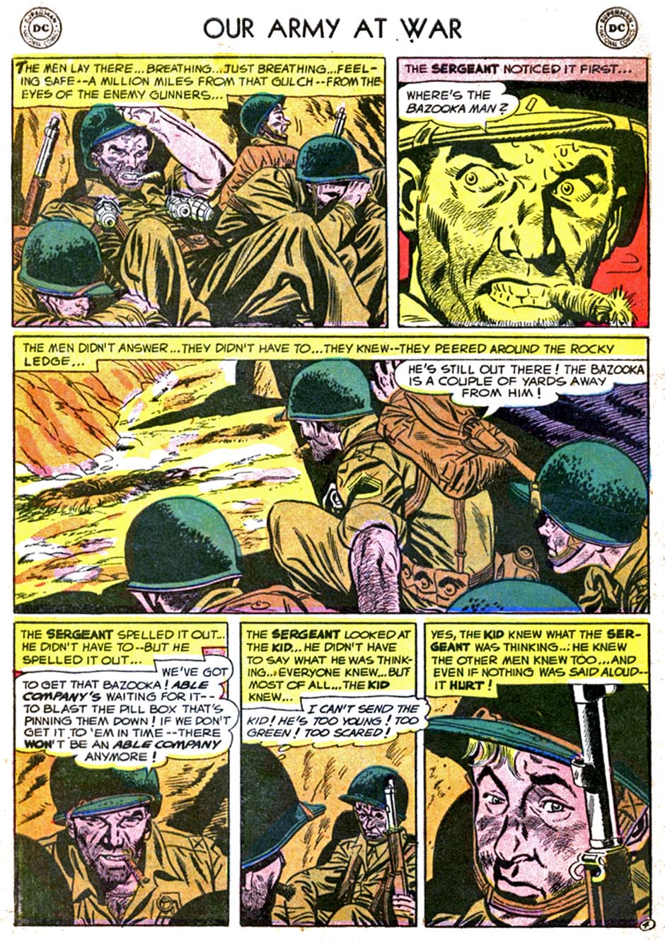 Read online Our Army at War (1952) comic -  Issue #56 - 6