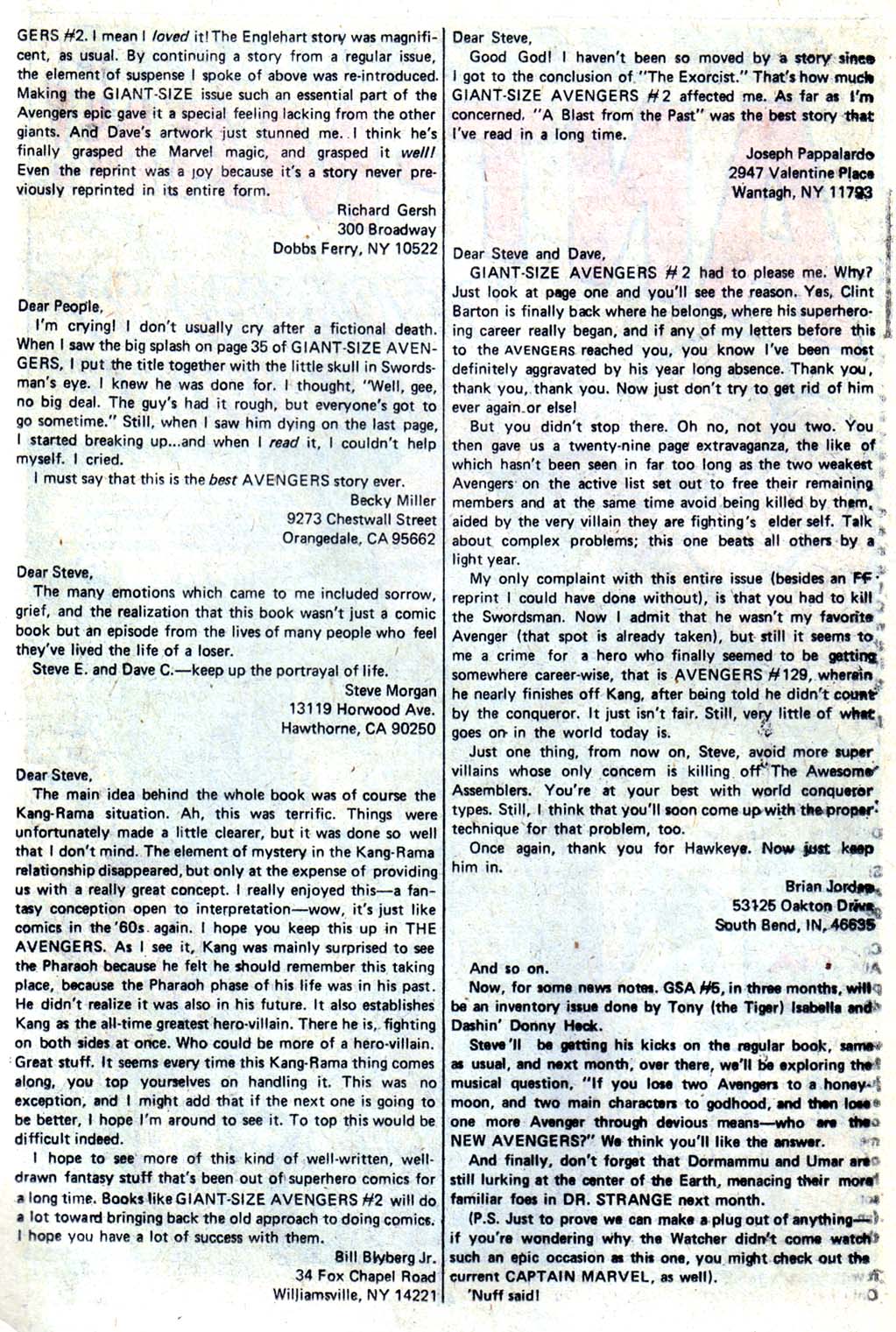 Read online The Avengers (1963) comic -  Issue #135b - 45