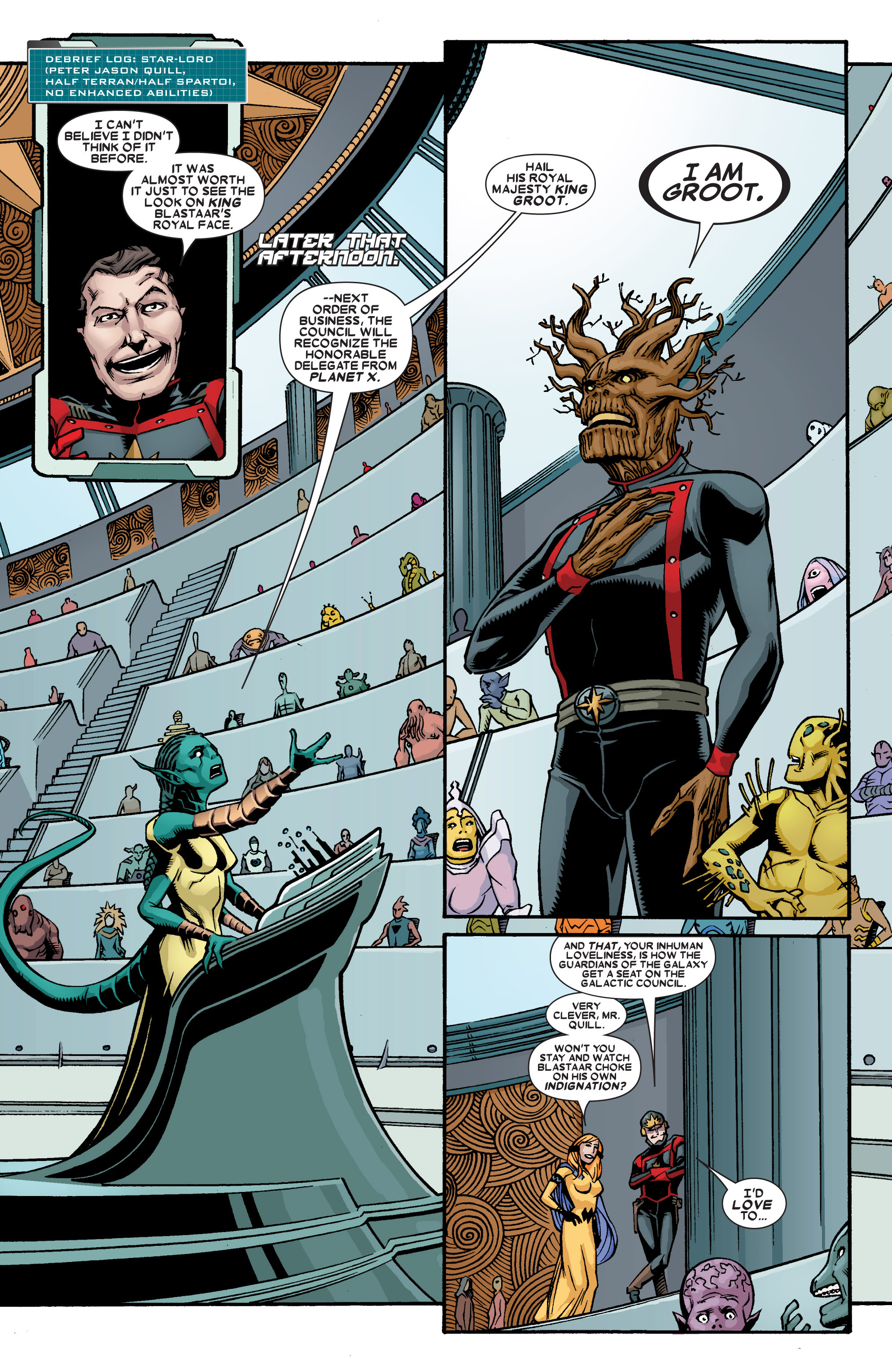 Read online Guardians of the Galaxy (2008) comic -  Issue #24 - 16