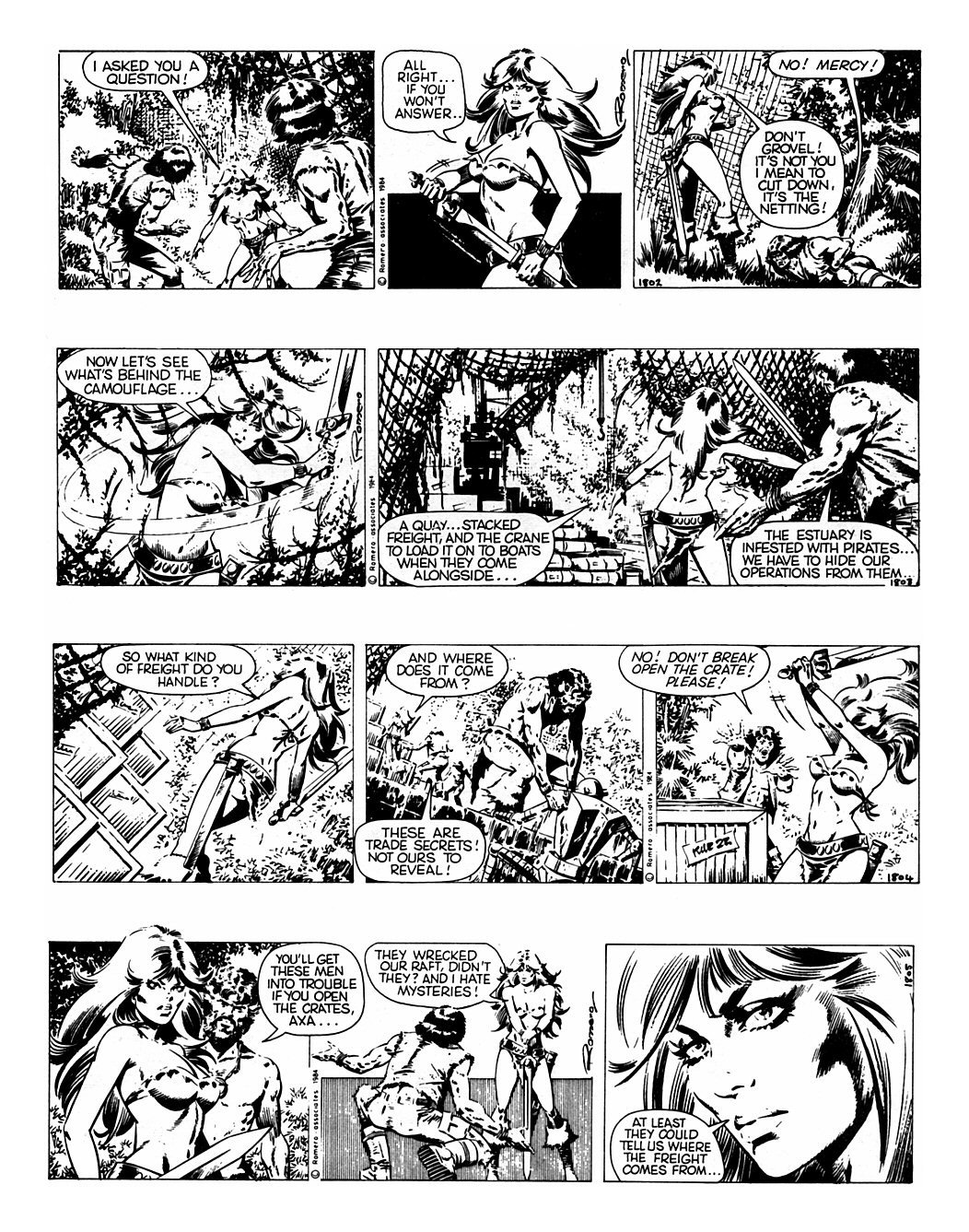Read online Axa comic -  Issue #8 - 36