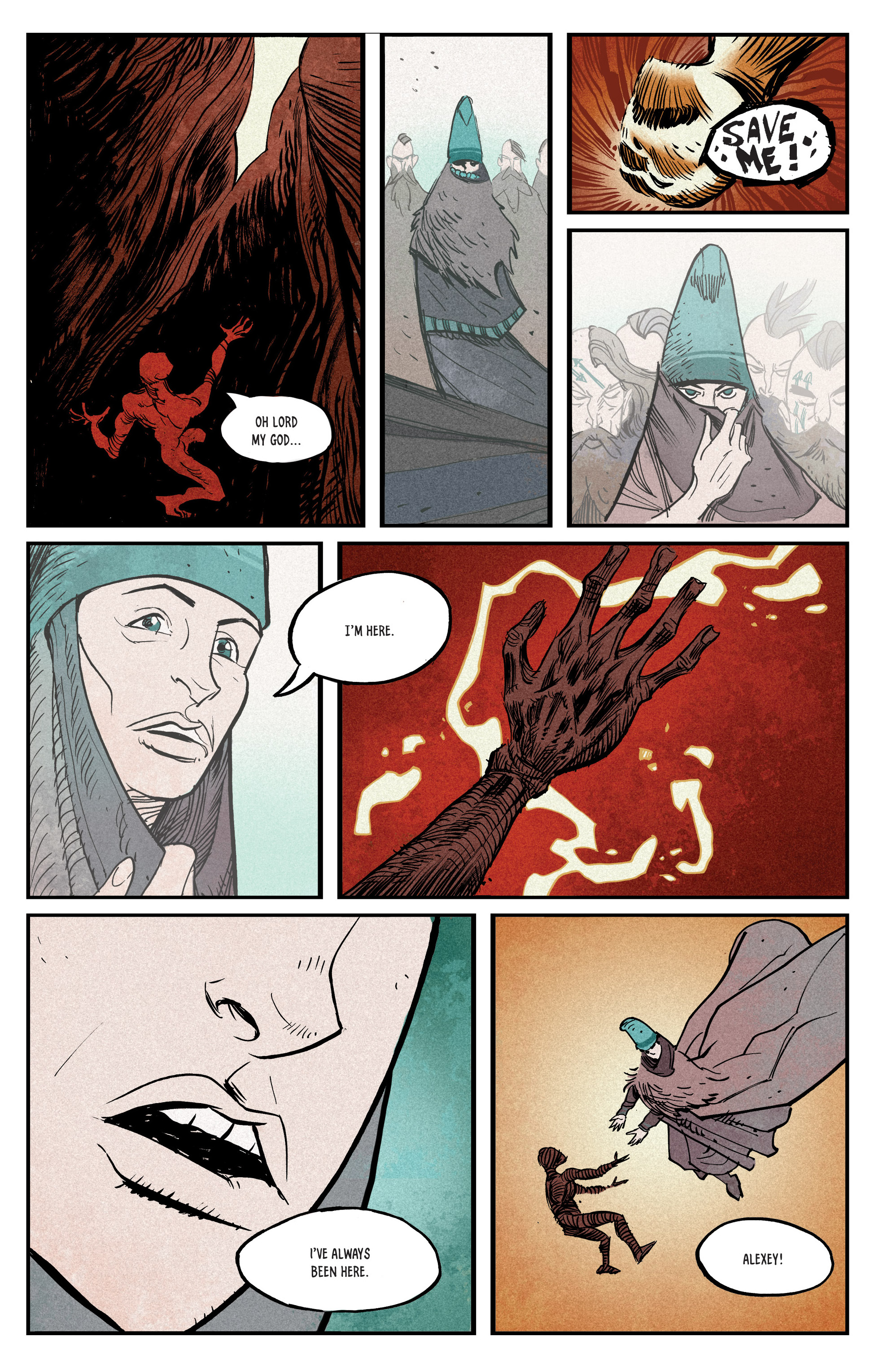 Read online Green Monk: Blood of the Martyrs comic -  Issue # TPB - 39