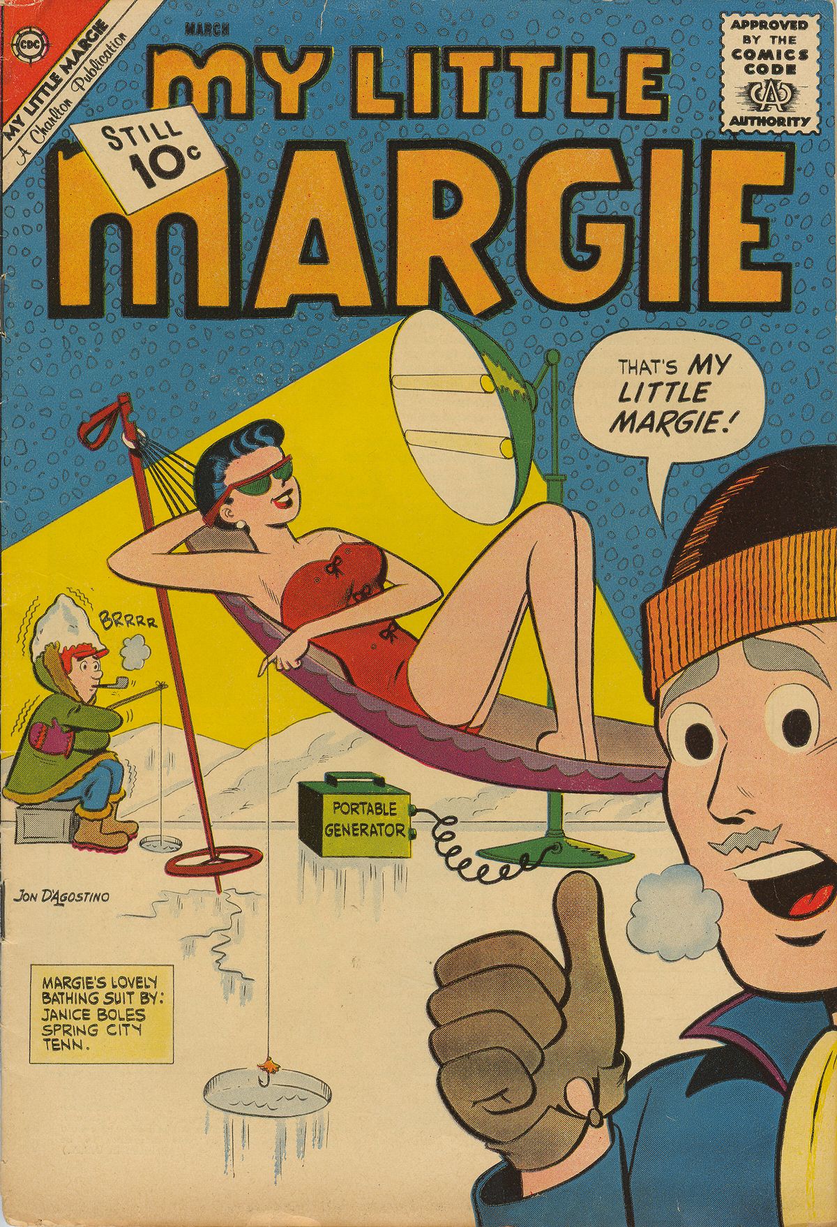 Read online My Little Margie (1954) comic -  Issue #40 - 1
