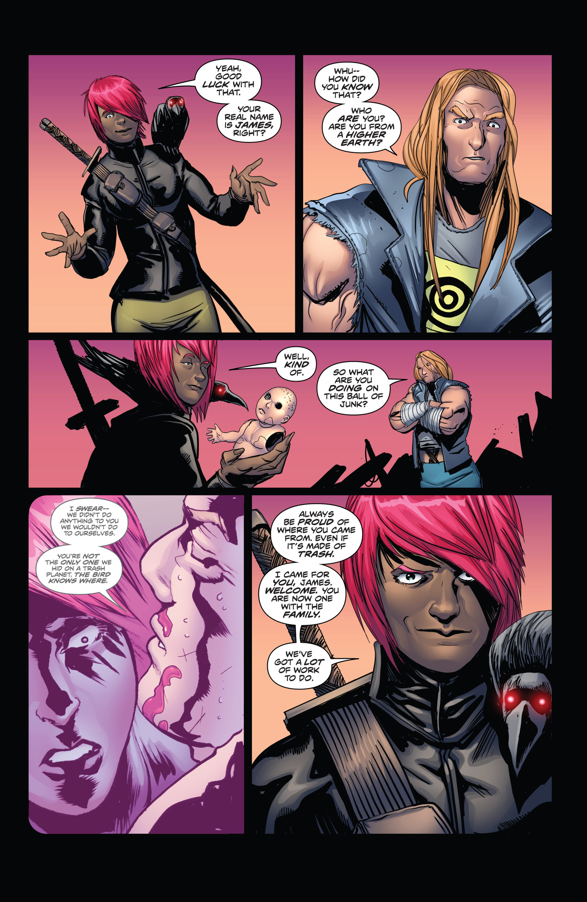 Read online Higher Earth comic -  Issue #9 - 21