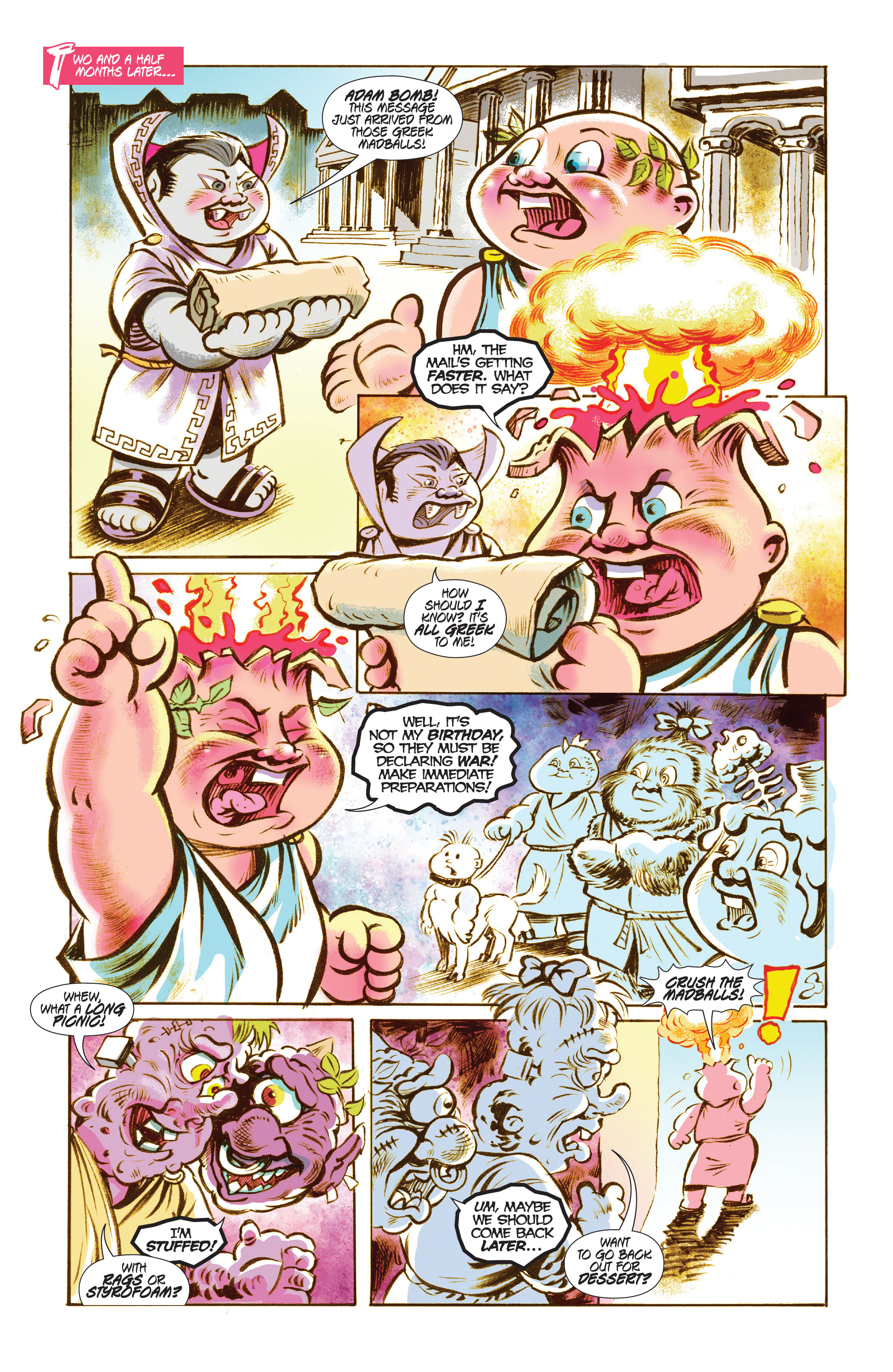 Read online Madballs vs Garbage Pail Kids – Time Again, Slime Again comic -  Issue #1 - 17
