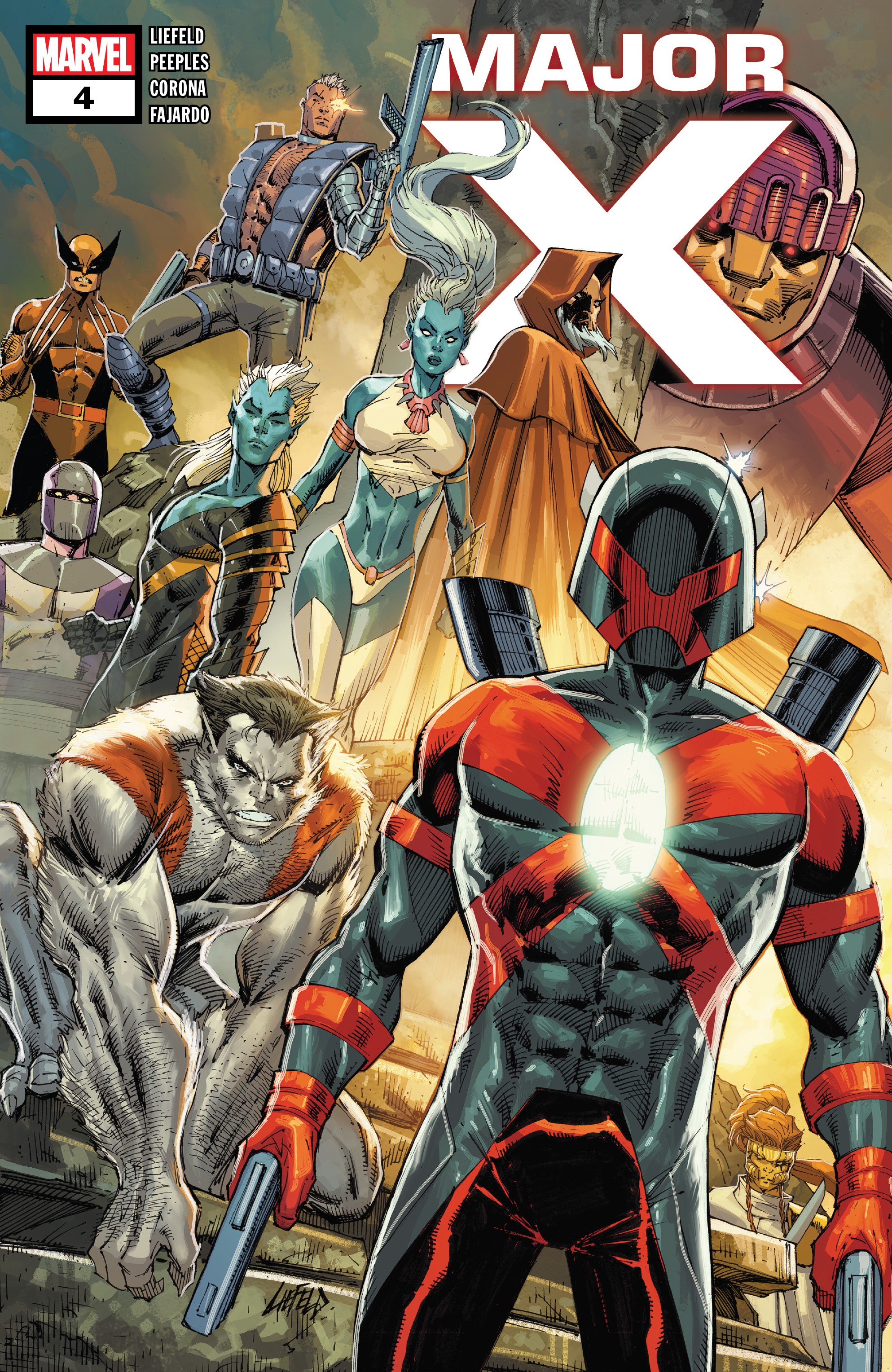 Read online Major X comic -  Issue #4 - 1