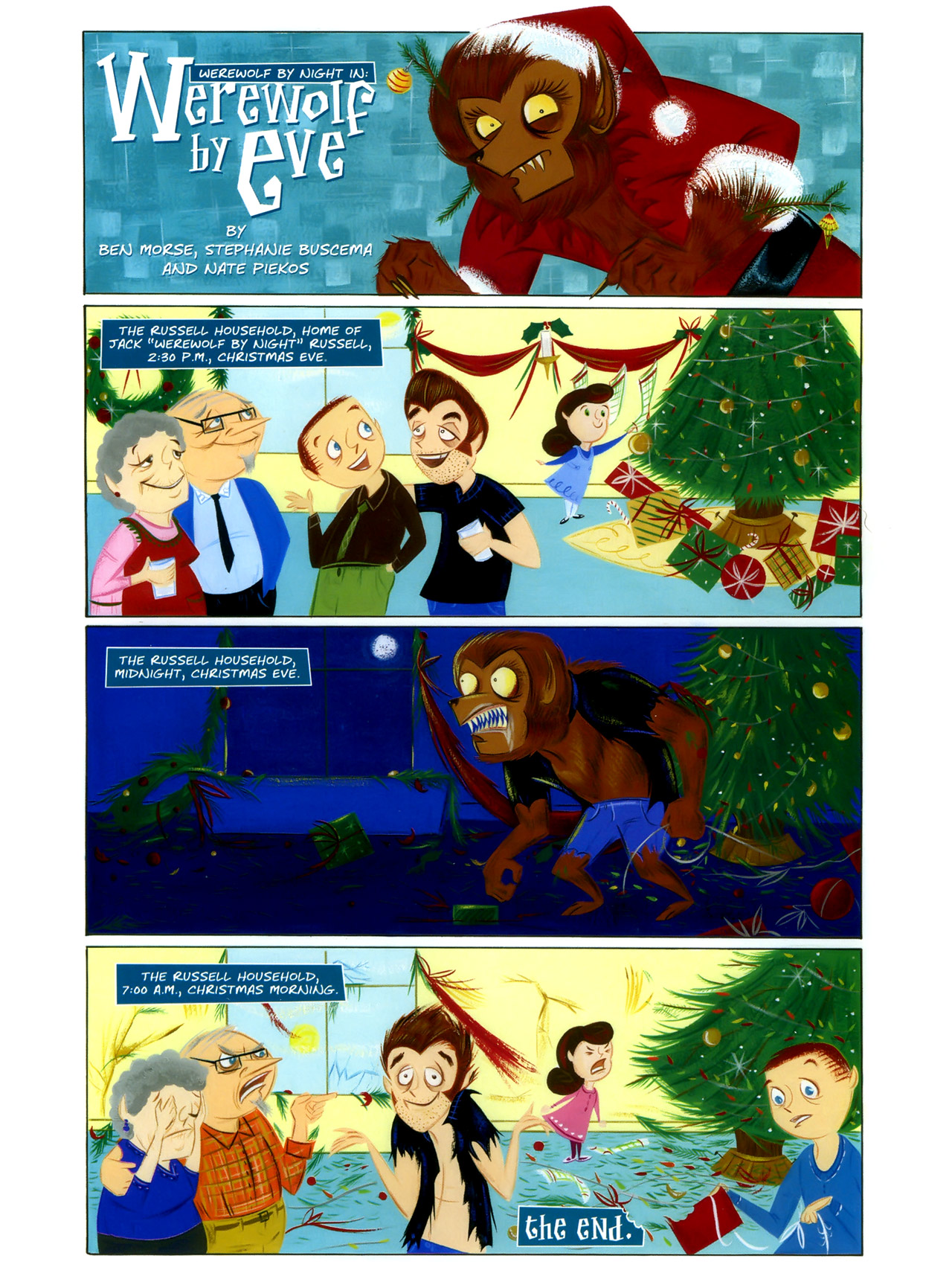 Read online Marvel Holiday Spectacular Magazine comic -  Issue # TPB - 18