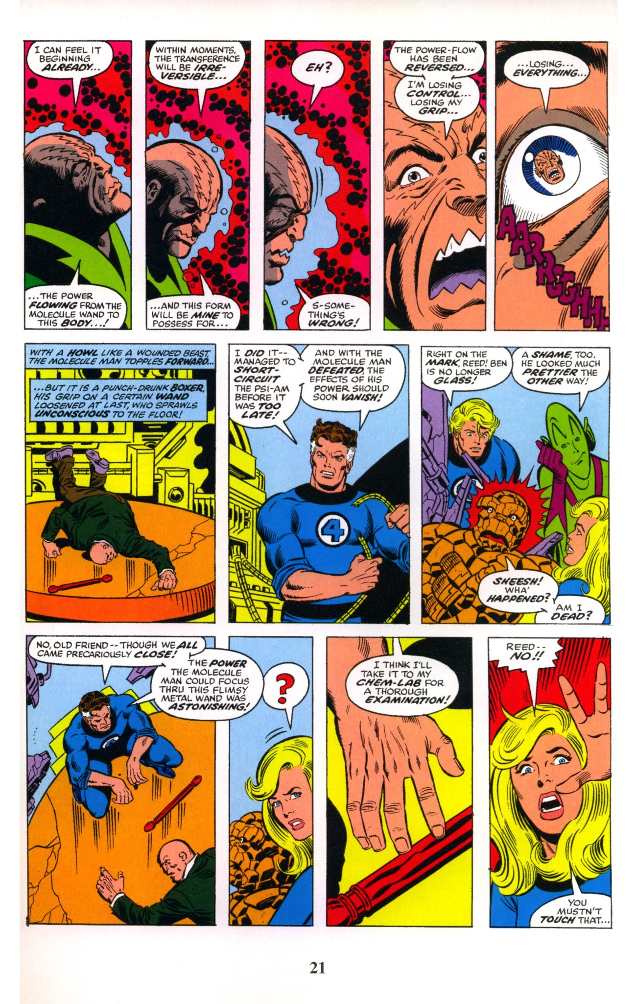 Read online Fantastic Four Visionaries: George Perez comic -  Issue # TPB 2 (Part 1) - 21