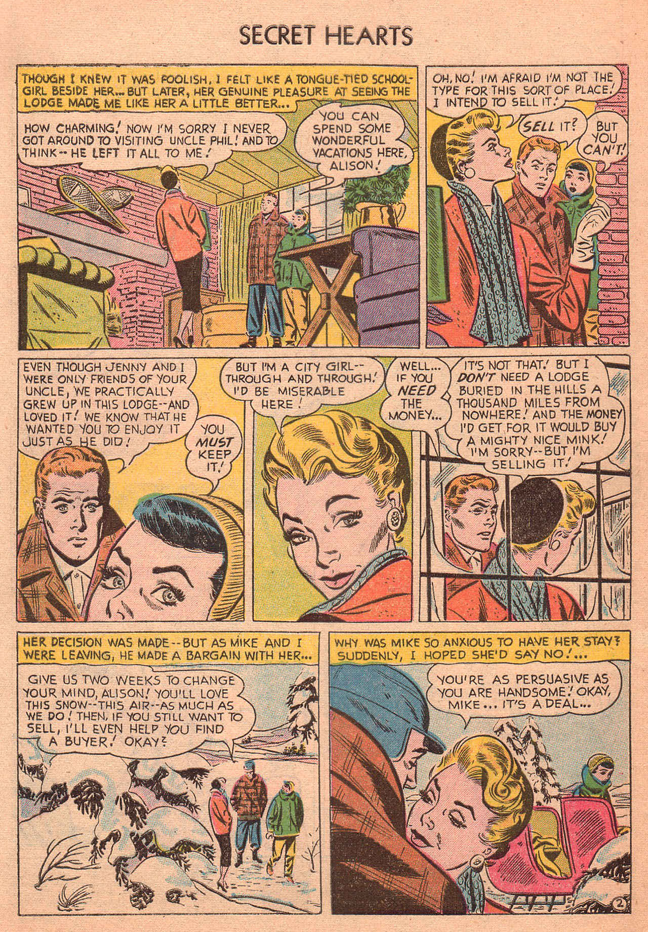 Read online Secret Hearts comic -  Issue #27 - 4