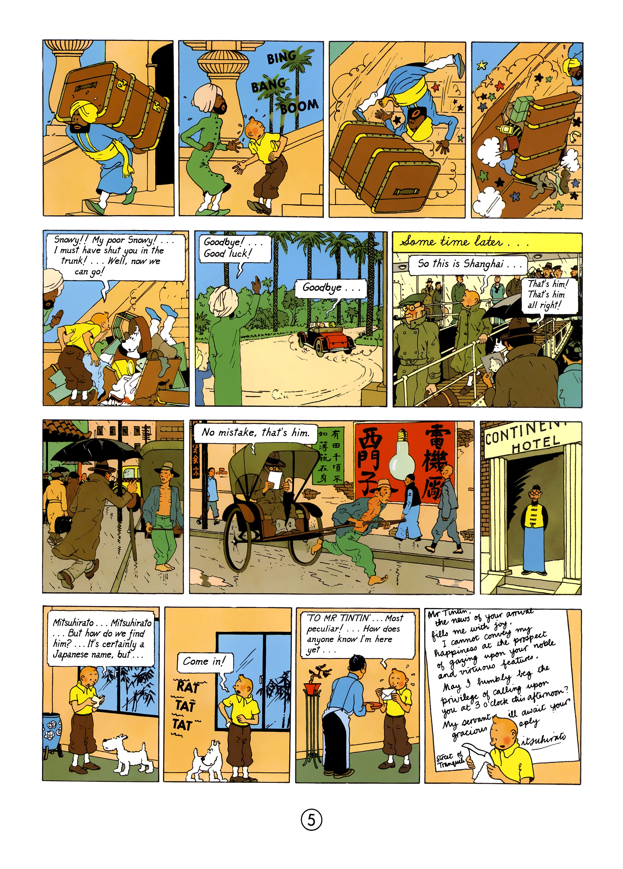 Read online The Adventures of Tintin comic -  Issue #5 - 8