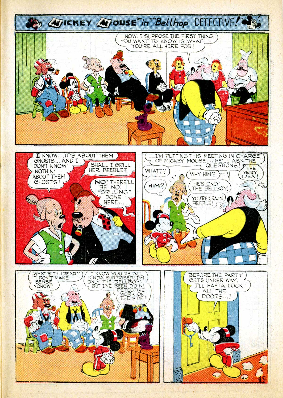 Read online Walt Disney's Comics and Stories comic -  Issue #35 - 51