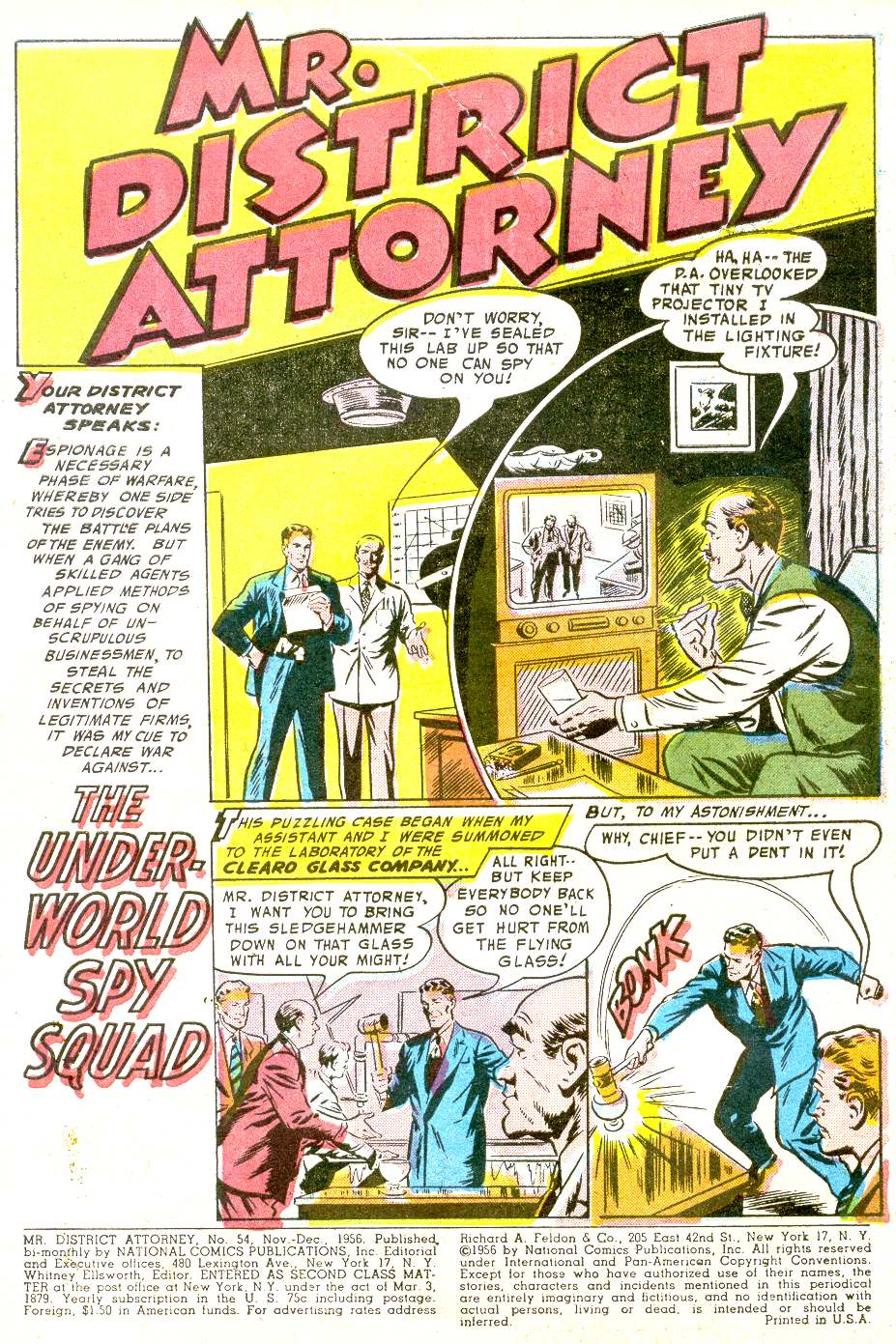 Read online Mr. District Attorney comic -  Issue #54 - 3