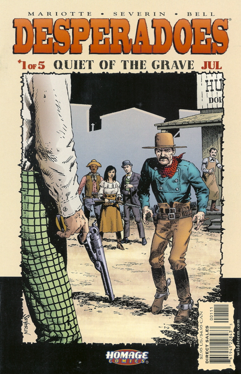Read online Desperadoes: Quiet Of The Grave comic -  Issue #1 - 1