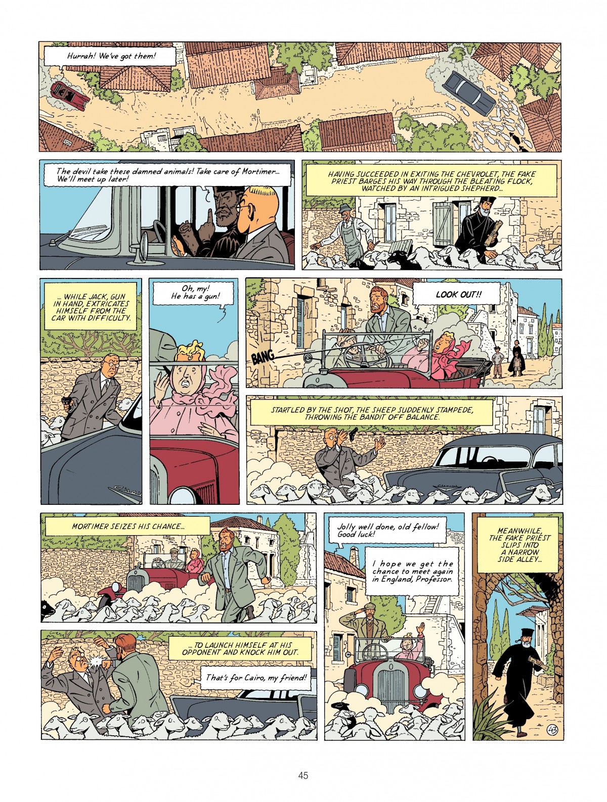 Read online Blake & Mortimer comic -  Issue #13 - 45
