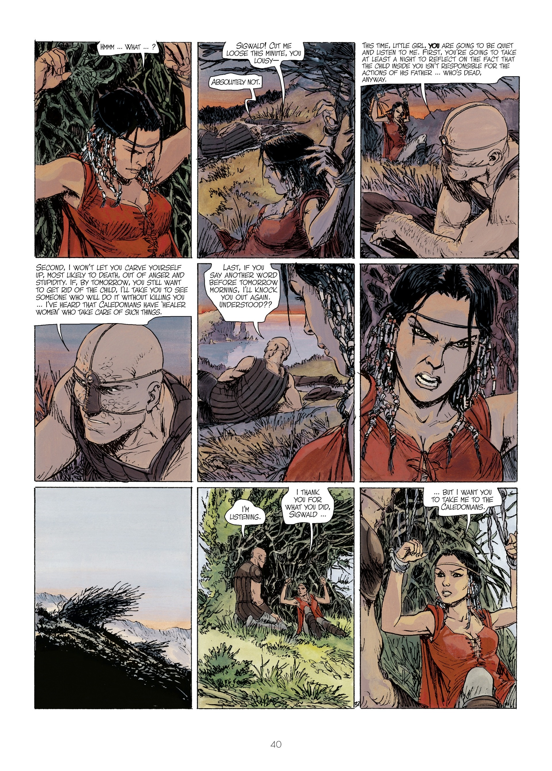 Read online Kriss of Valnor: The Valkyries' Judgement comic -  Issue # Full - 41