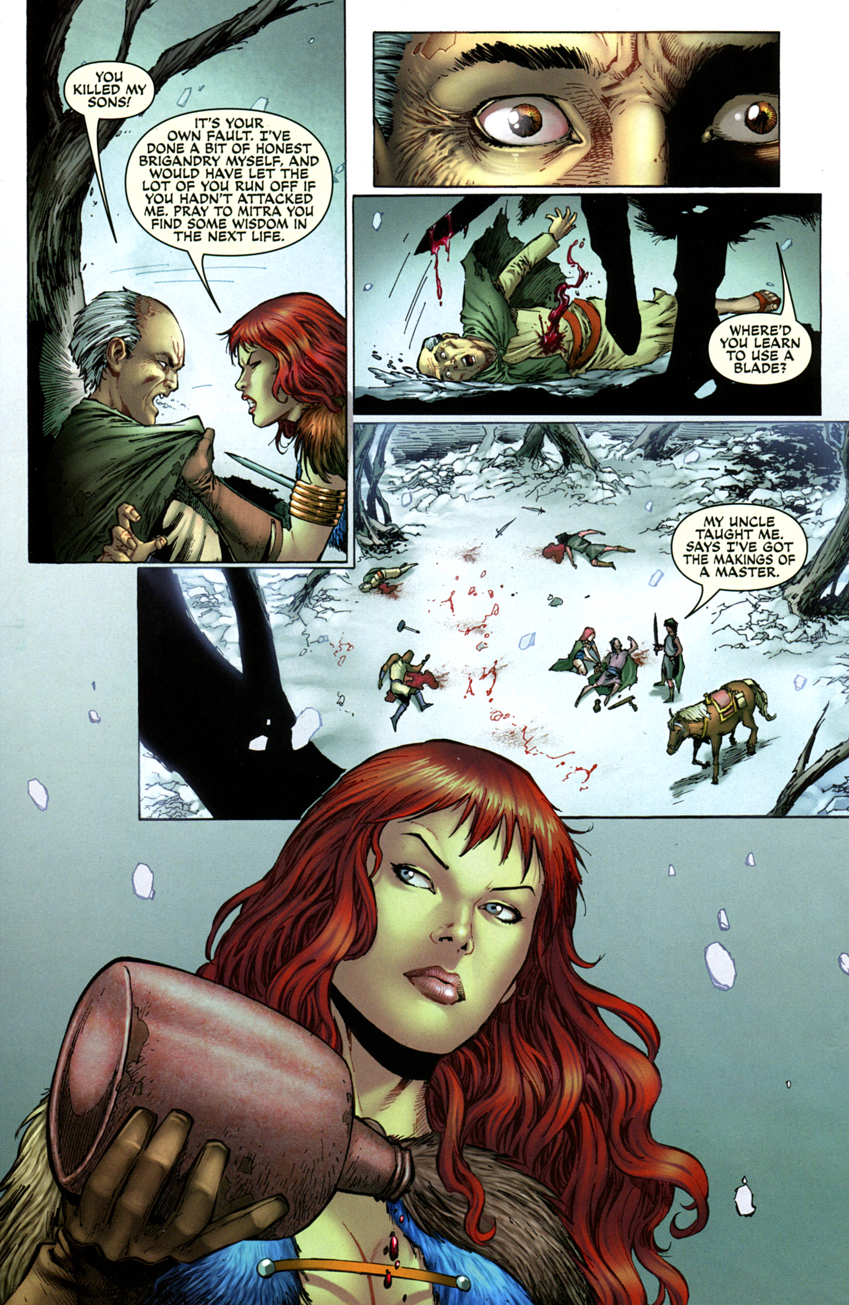 Read online Red Sonja: Blue comic -  Issue # Full - 27
