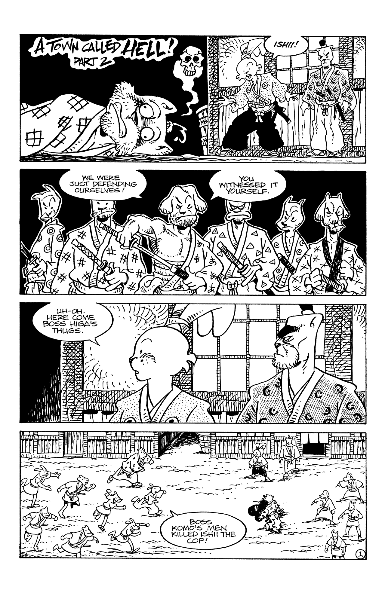 Read online Usagi Yojimbo (1996) comic -  Issue #125 - 3
