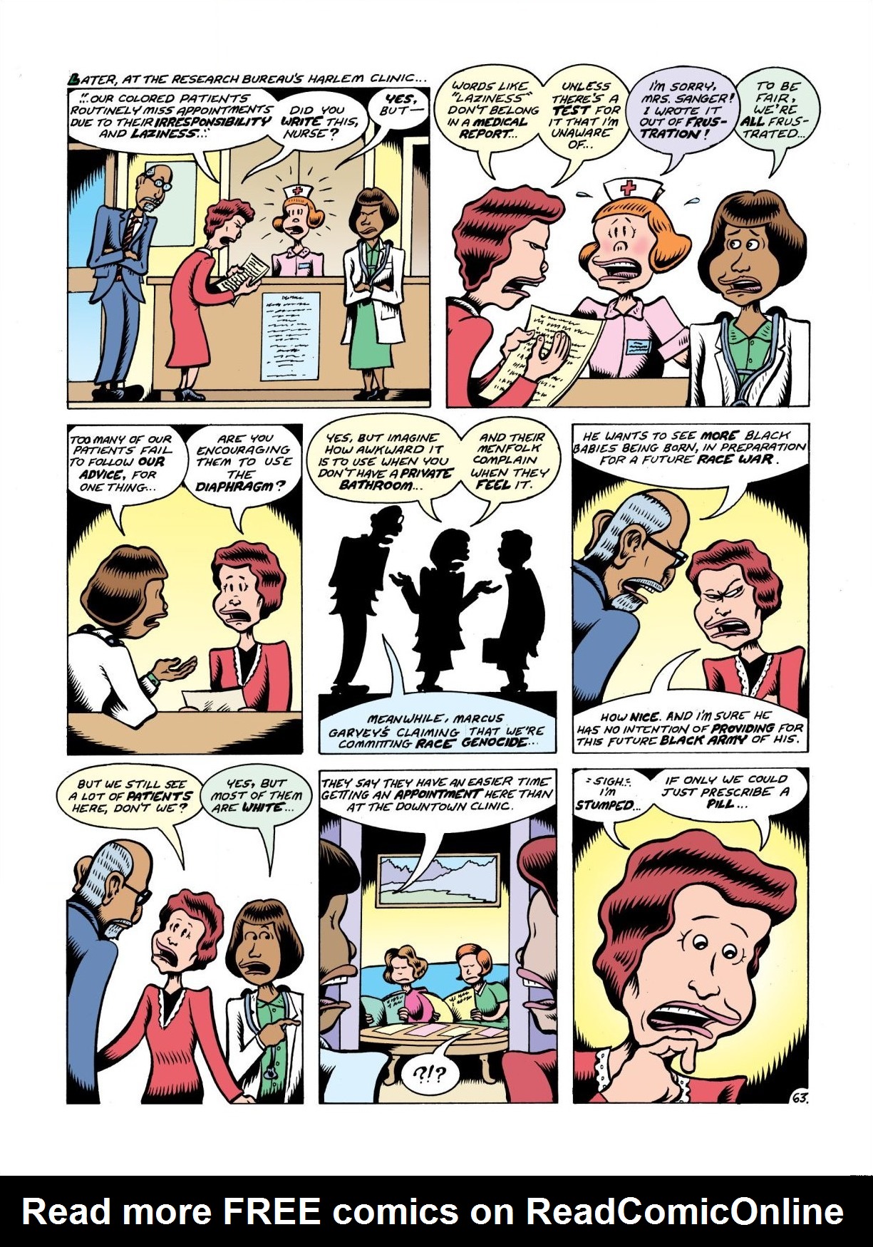 Read online Woman Rebel: The Margaret Sanger Story comic -  Issue # TPB - 70